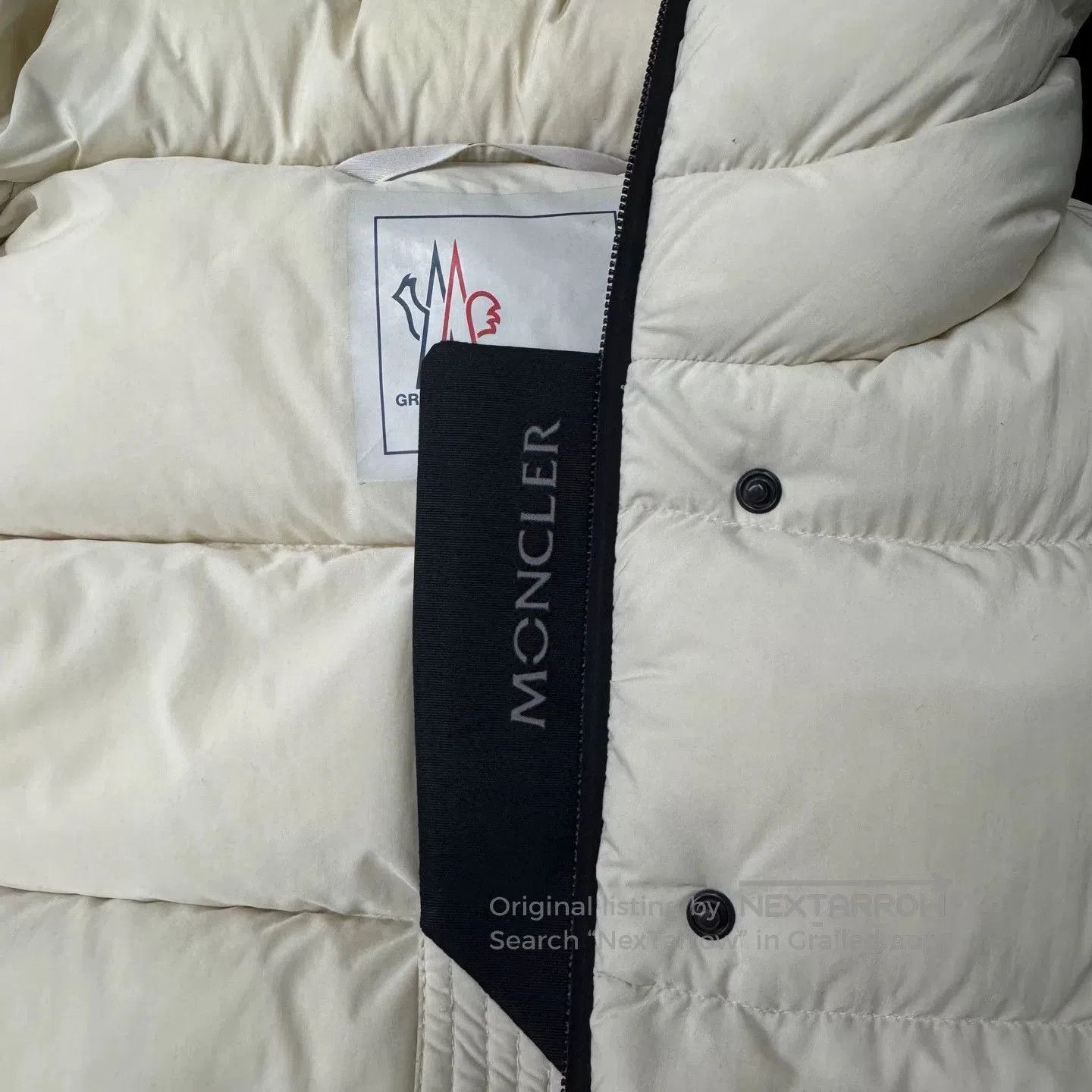 Moncler Moncler White Ski Puffer Vest. Size XS / US 0-2 / IT 36-38 - 4 Thumbnail