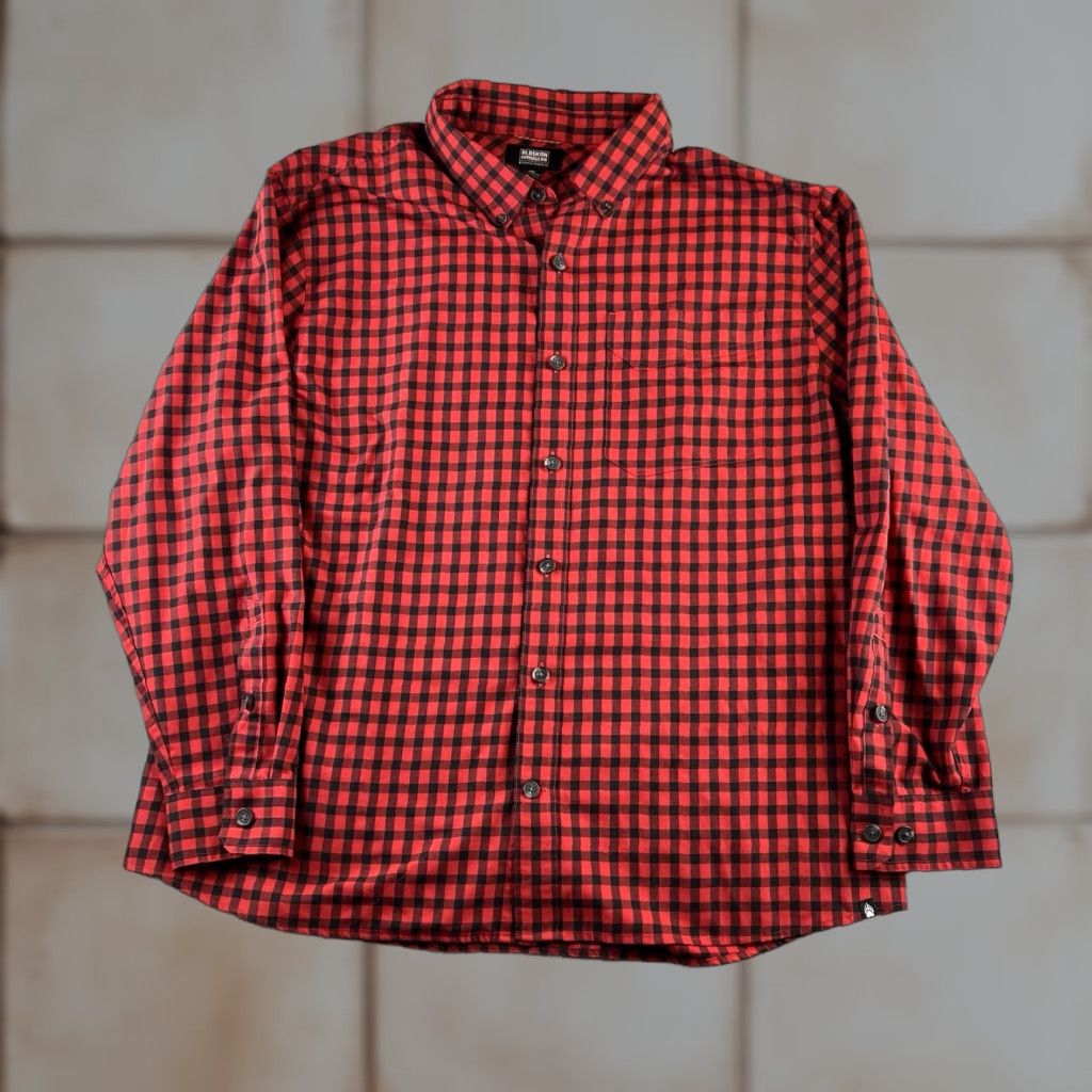 Duluth Trading Company Duluth Trading Alaskan Hardgear Shirt Men XL Wool Blend Button Buffalo Check Multicolor Long Sleeve Regular Button-Down Collar Size US XL / EU 56 / 4 - 1 Thumbnail