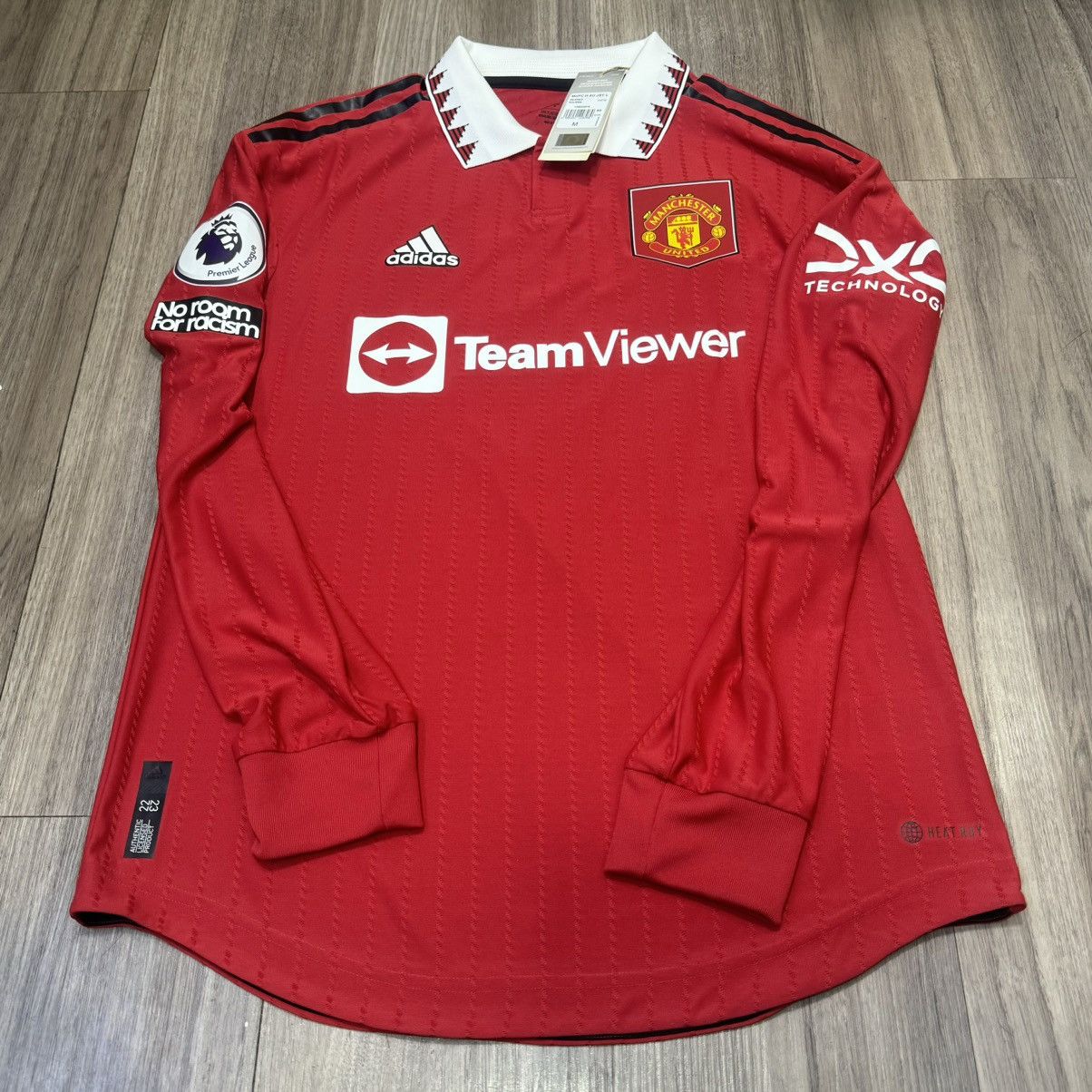 Adidas Manchester united 21/22 L/S player issue shirt#7 Ronaldo Size US M / EU 48-50 / 2 - 1 Thumbnail