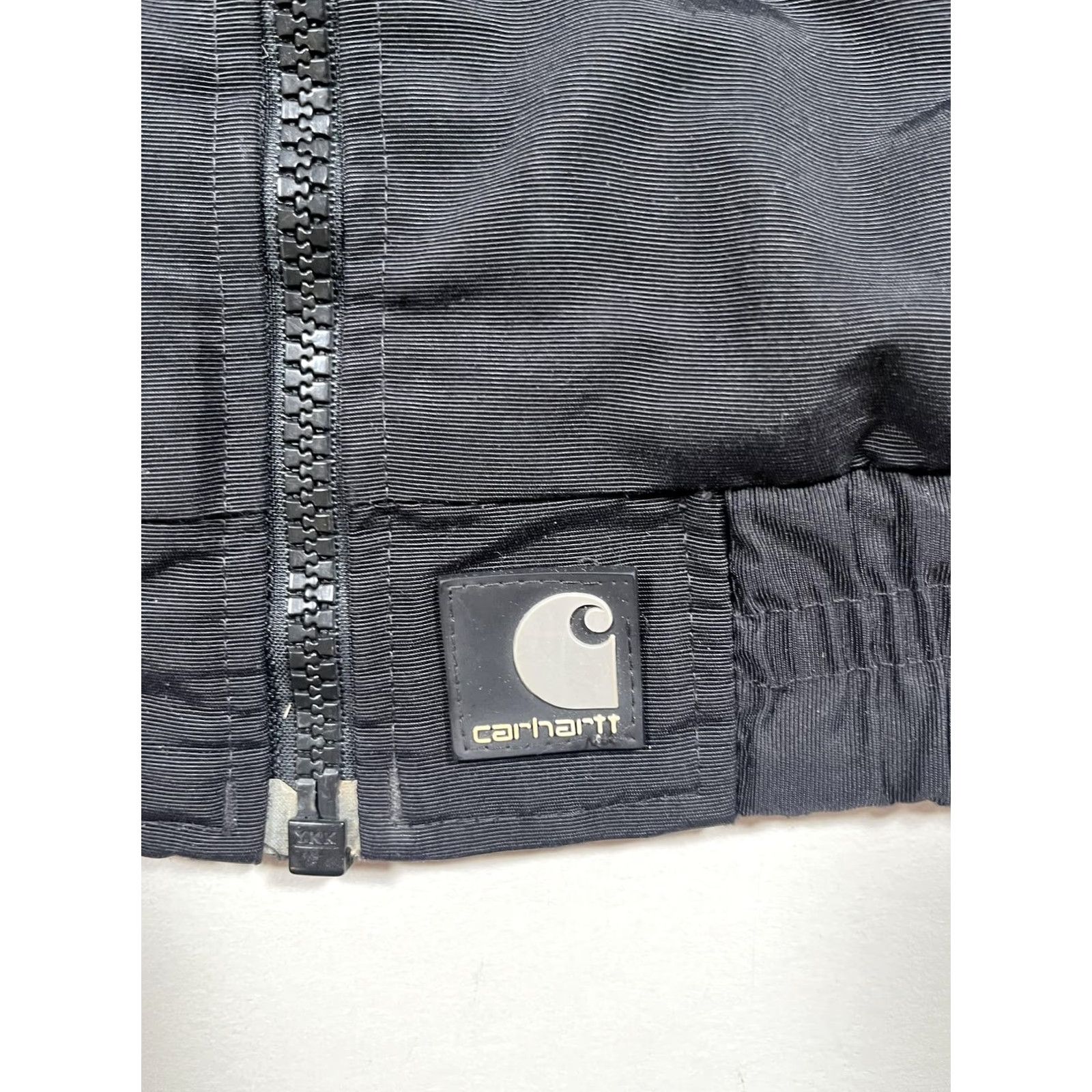 Carhartt Carhartt Jacket Mens Black Nylon Bomber Coat Electric Connection Workwear Read XL Size US XL / EU 56 / 4 - 5 Thumbnail