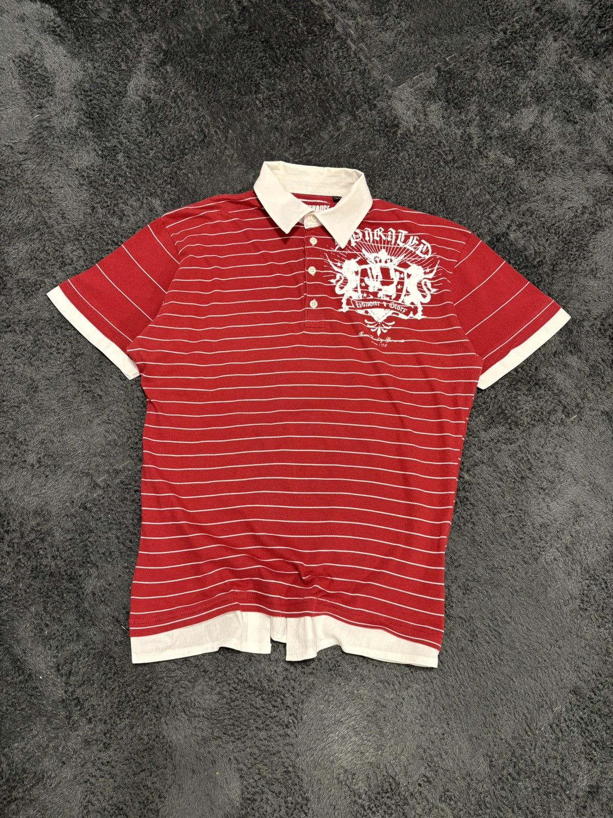 Japan Abstract Hysteric Vibe Rock Y2K Polo Shirt