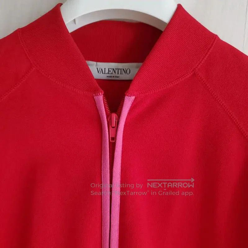 Valentino Valentino Red Logo Jacket for Women . Size M / US 6-8 / IT 42-44 - 4 Thumbnail