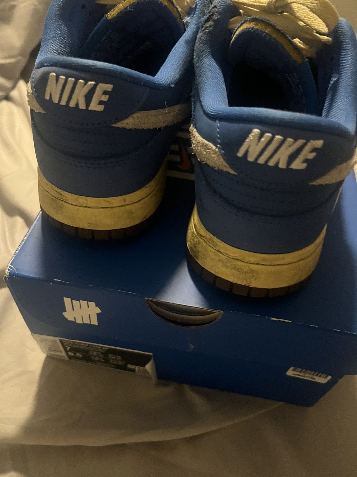 Nike Nike dunk low undefeated x SP “5 on it” Size US 7 / EU 40 - 11 Thumbnail