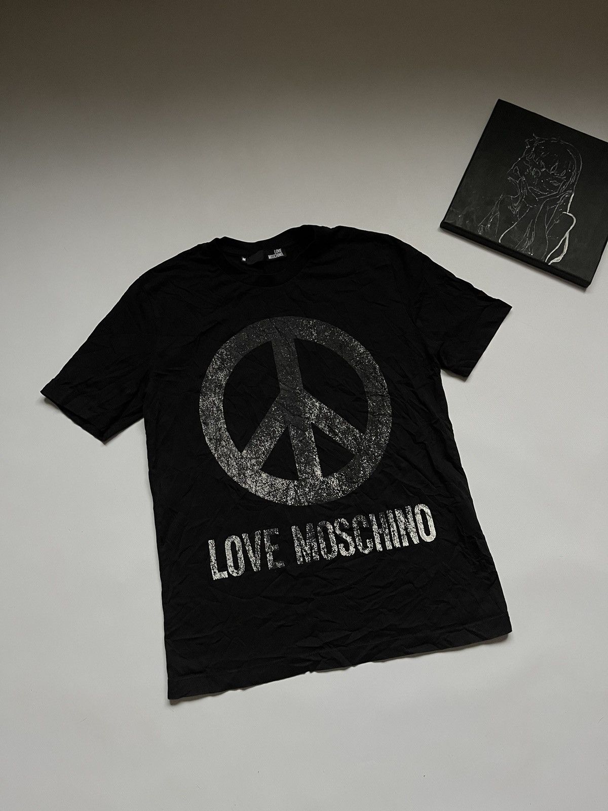 Moschino Moschino T-Shirt Big Logo Rare Size US M / EU 48-50 / 2 - 1 Thumbnail