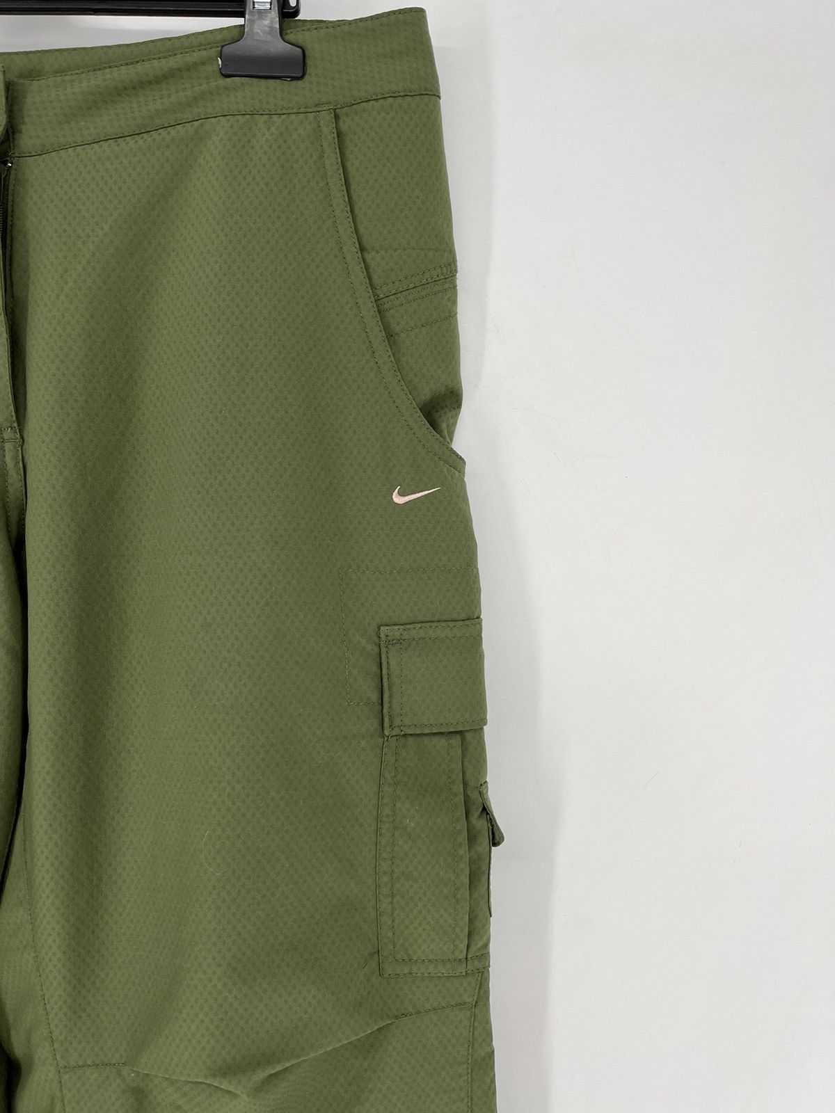 Nike × Vintage Vintage Y2K Nike Nylon Drill Track Pants NikeFit Size US 32 / EU 48 - 4 Thumbnail