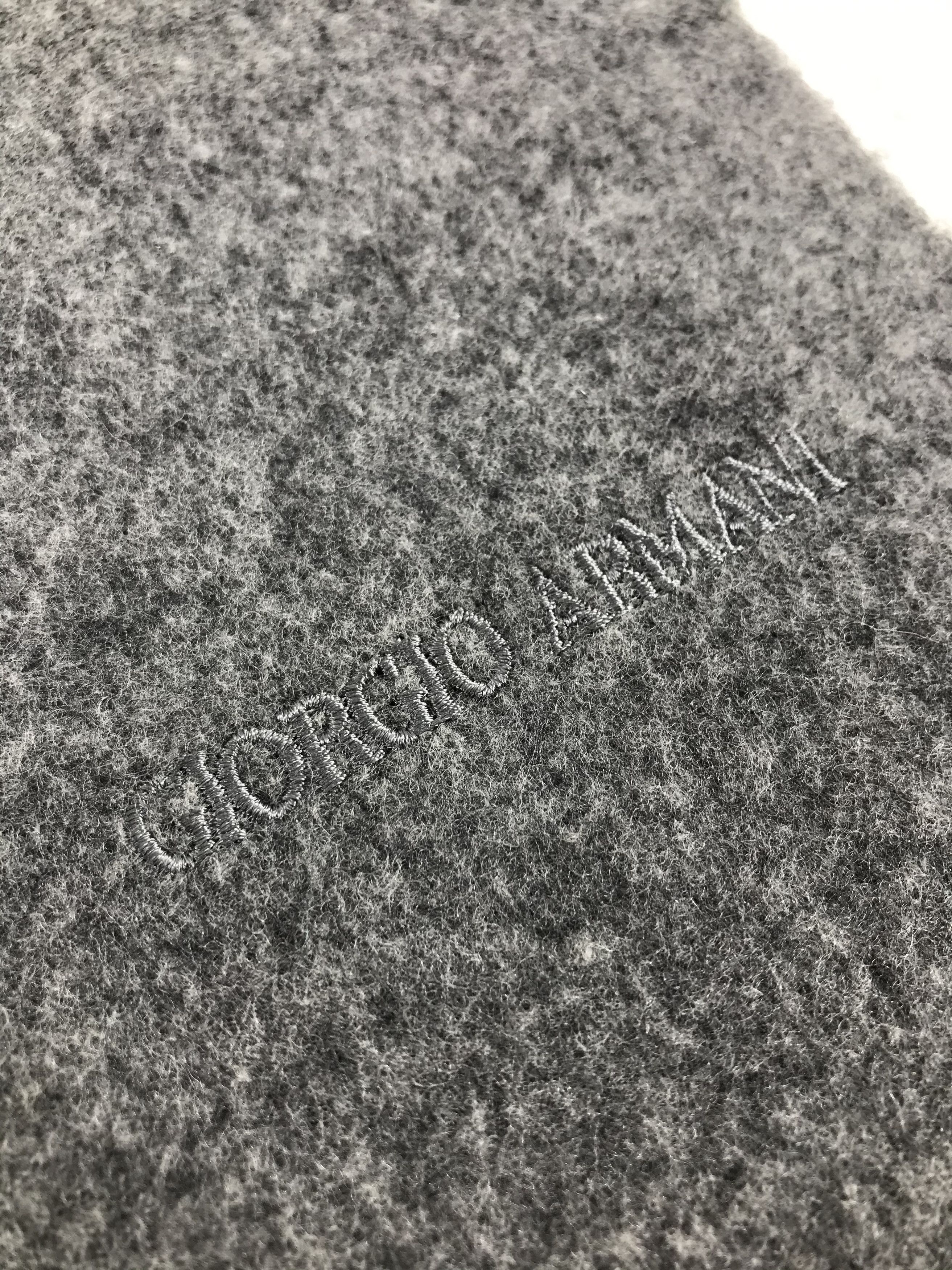 Giorgio Armani Vintage Giorgio Armani Scarf/Muffler/Neckwear MF672 Size ONE SIZE - 4 Thumbnail