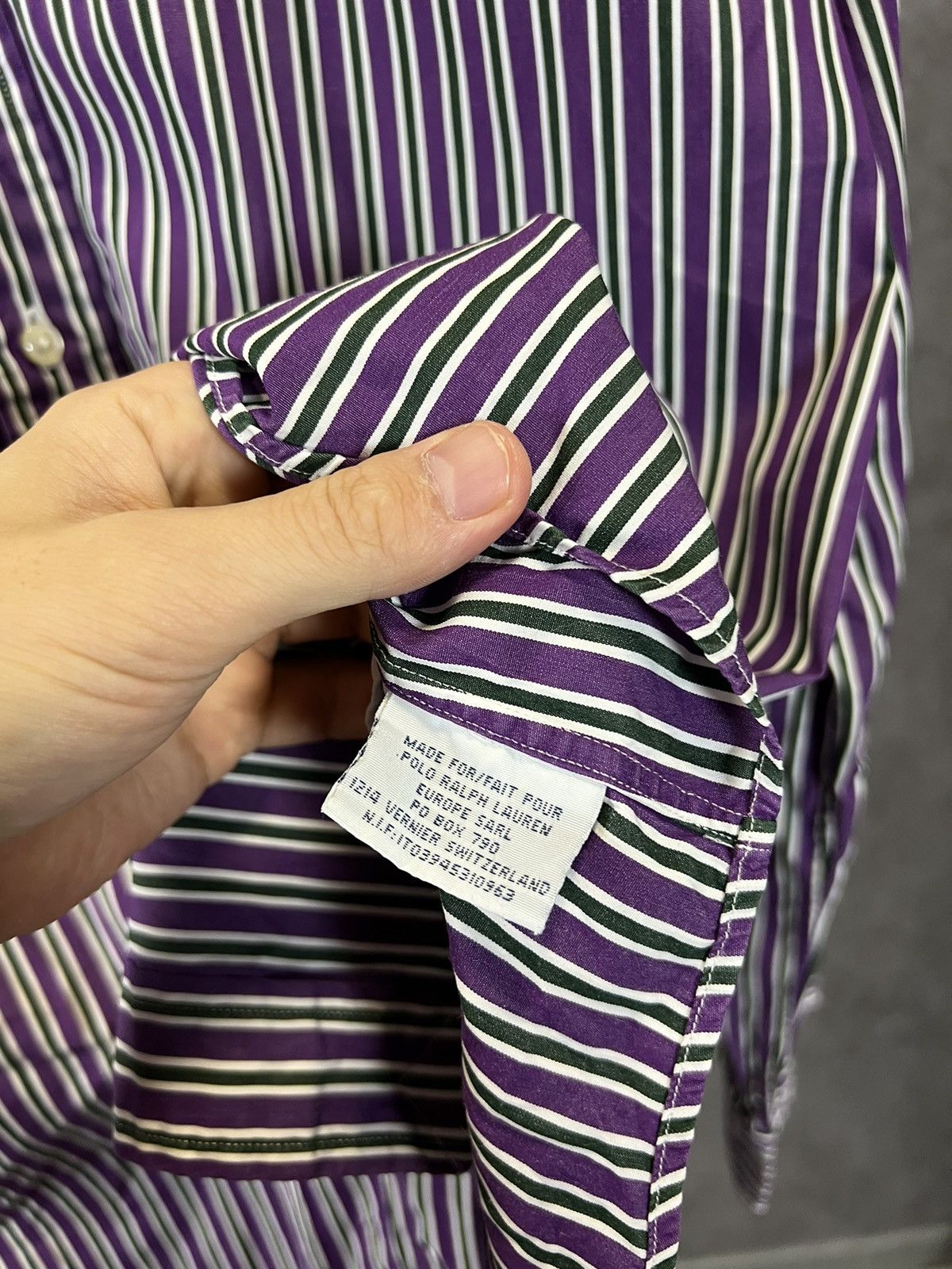 Polo Ralph Lauren Polo Ralph Lauren vintage logo designer striped shirt Size US L / EU 52-54 / 3 - 5 Thumbnail