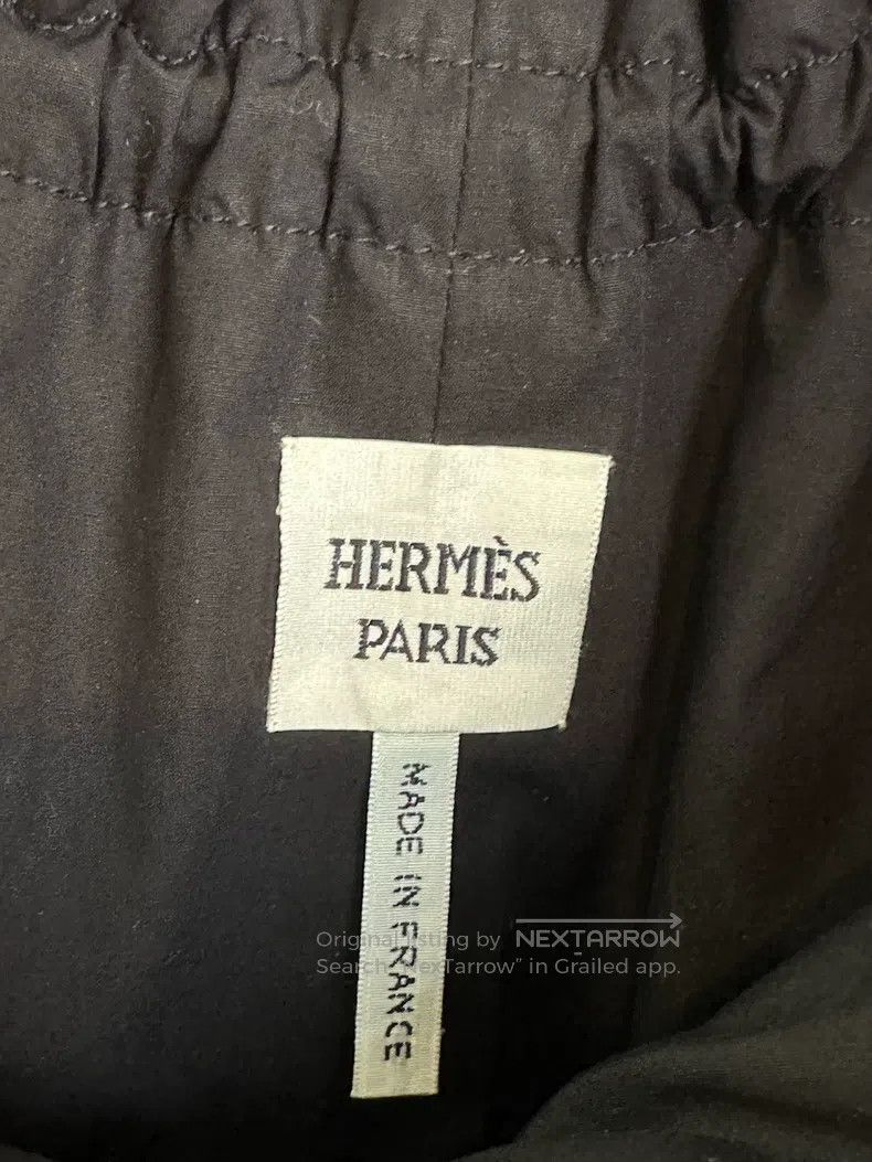 Hermes Hermes Bud Drawstring Lamb Leather Short Pants Size 25" / US 0 / IT 36 - 3 Thumbnail