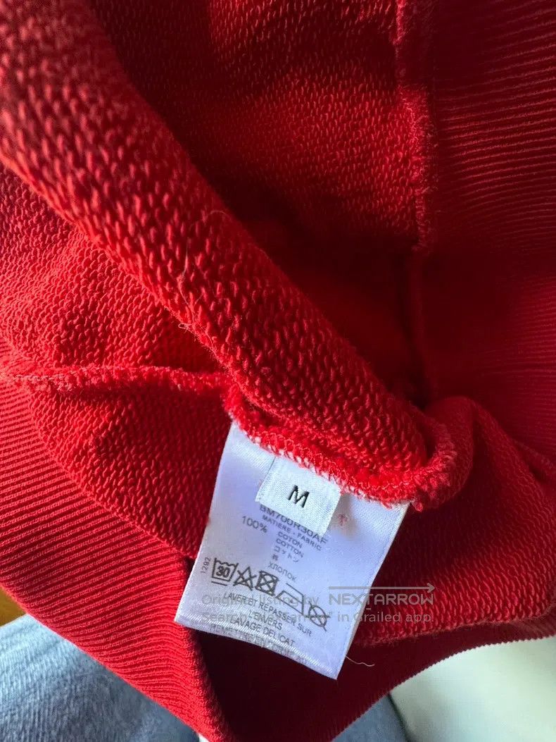 Givenchy Givenchy Red hooded sweatshirt Size US M / EU 48-50 / 2 - 4 Thumbnail