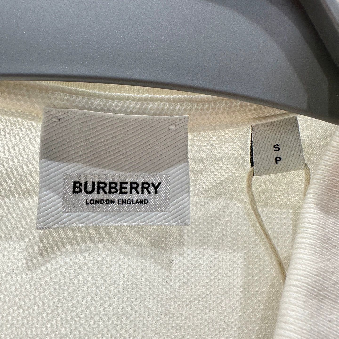 Burberry Burberry mar72 Logo Embroidery Short Polo S Cotton Size S / US 4 / IT 40 - 3 Thumbnail