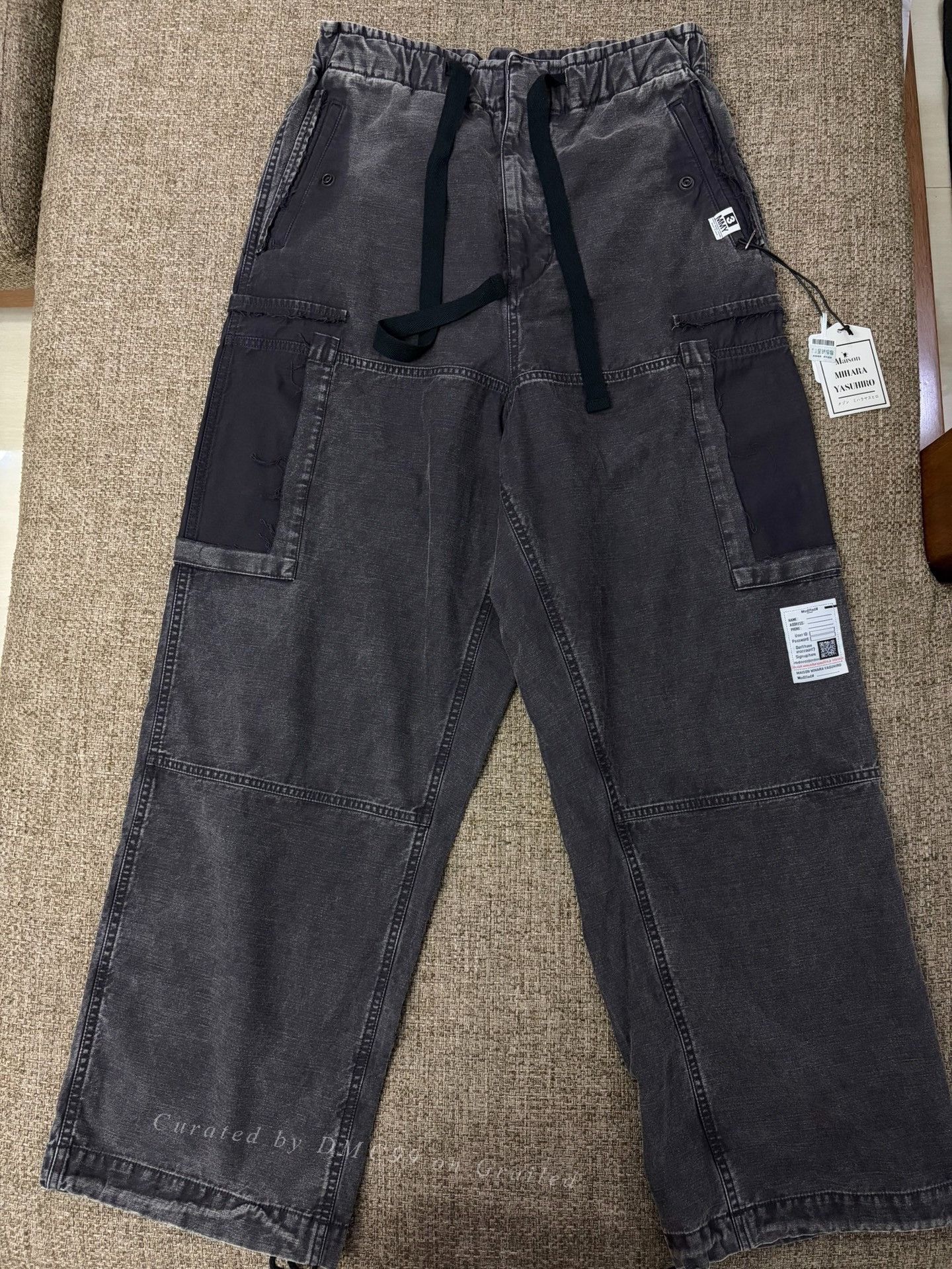 Maison MIHARA YASUHIRO MIHARA YASUHIRO 25SS Distressed Cargo Pants Size US 32 / EU 48 - 1 Thumbnail