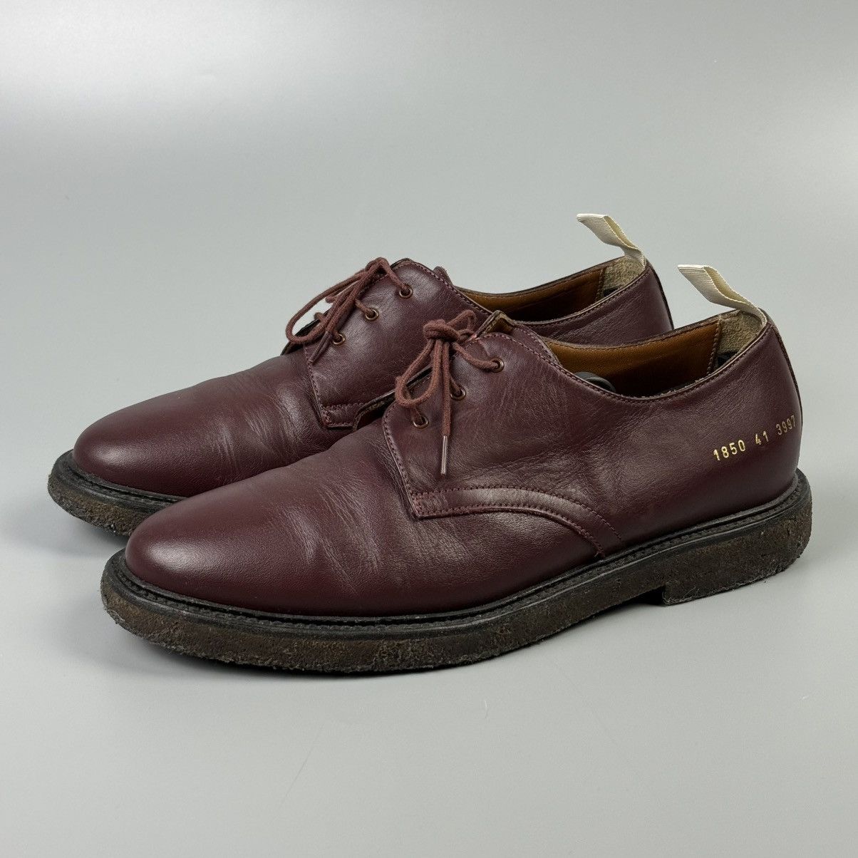 Common Projects Common Projects - Cadet Leather Derby Shoes Size US 8 / EU 41 - 6 Thumbnail