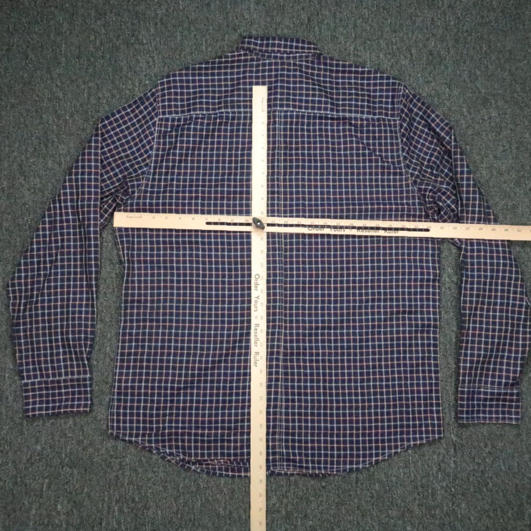 Frank & Eileen Frank & Eileen Button-Up Shirt Men’s 2XL Purple Check Long Sleeve Regular Fit Size US XXL / EU 58 / 5 - 6 Thumbnail