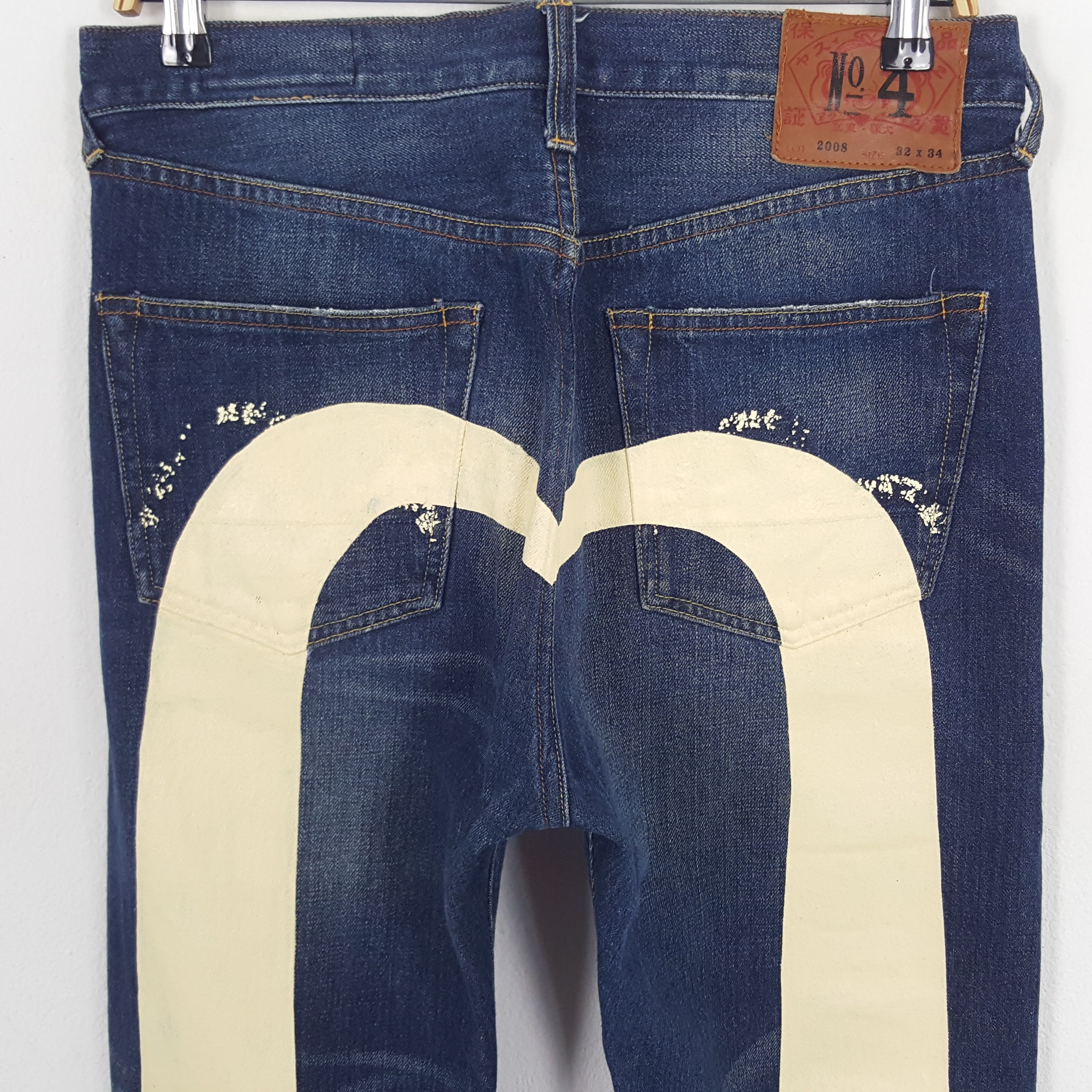 Evisu Vintage Evisu Japanese Brand Daicock Custom Art Denim Jeans Size US 31 - 2 Thumbnail