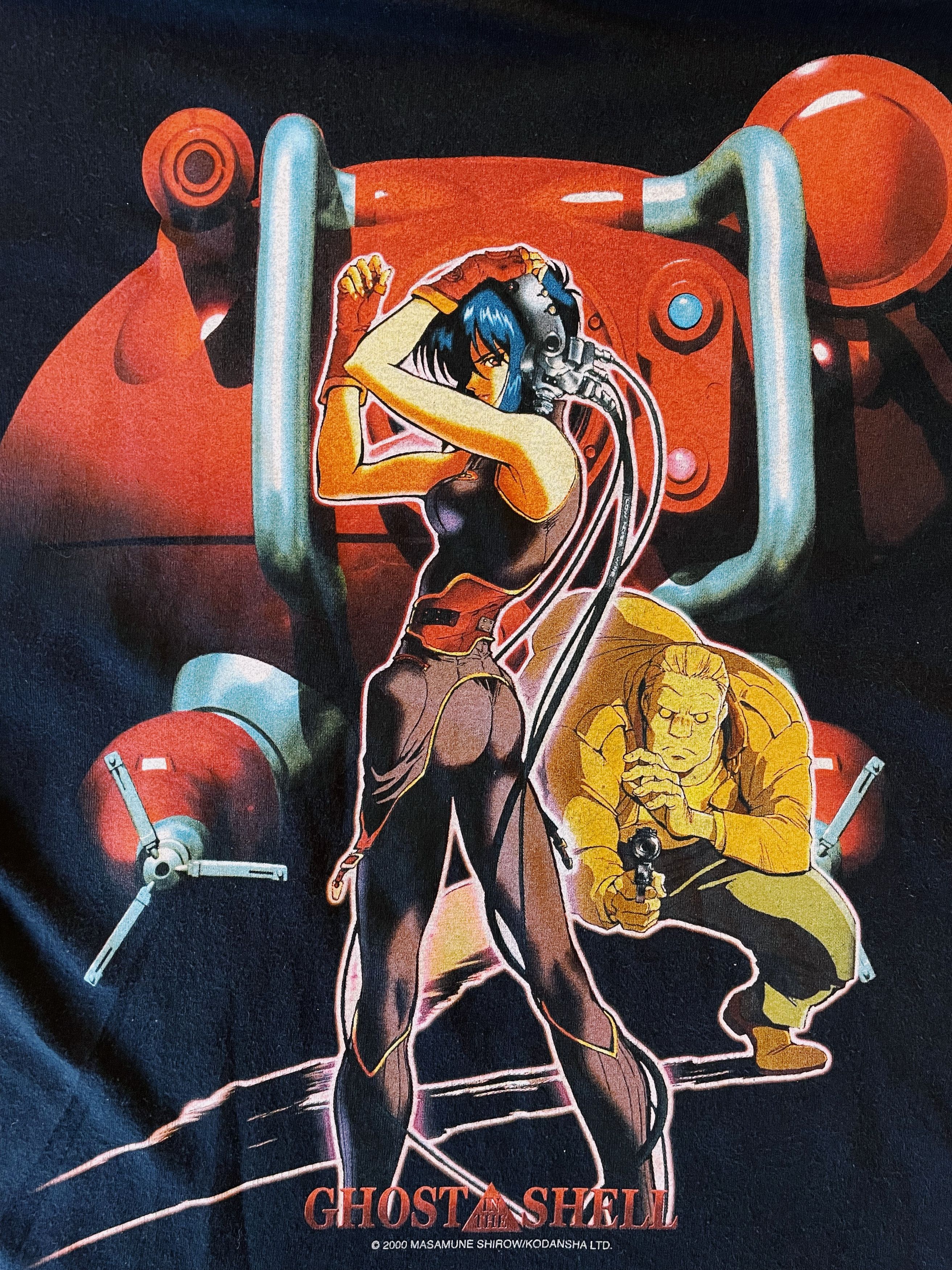 Anime Vintage Masamune Shirow Ghost in the Shell Licensed T-shirt Size US L / EU 52-54 / 3 - 3 Thumbnail