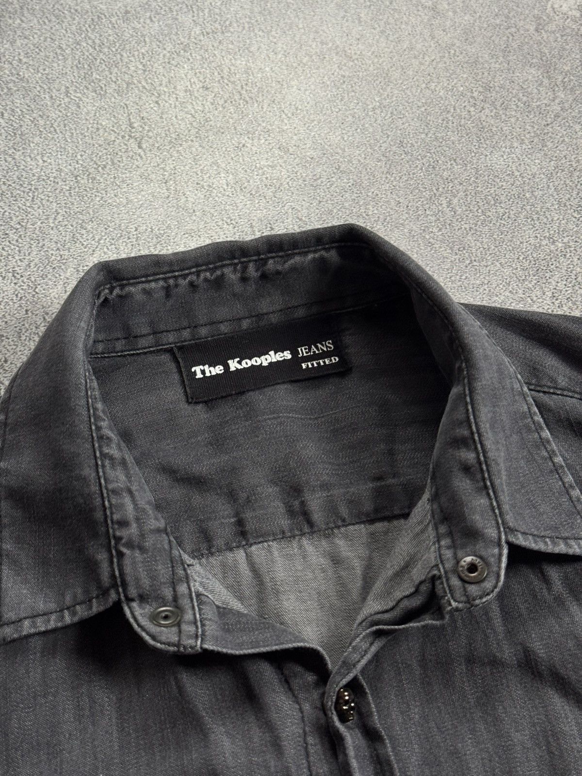 The Kooples The Kooples M/size button up denim shirt long sleeve casual Size US M / EU 48-50 / 2 - 5 Thumbnail