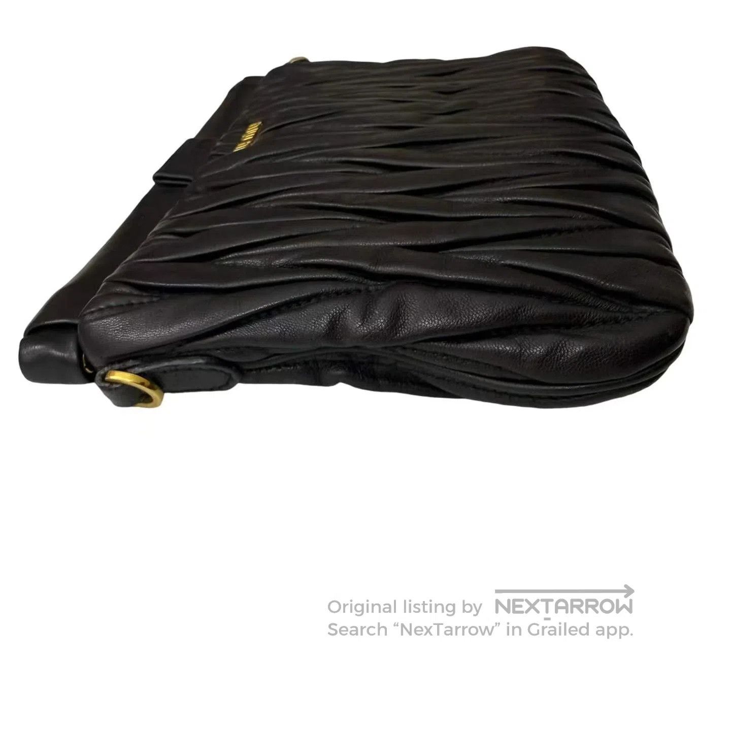 Miu Miu Miu Miu Crinkle Bag| Size ONE SIZE - 4 Thumbnail