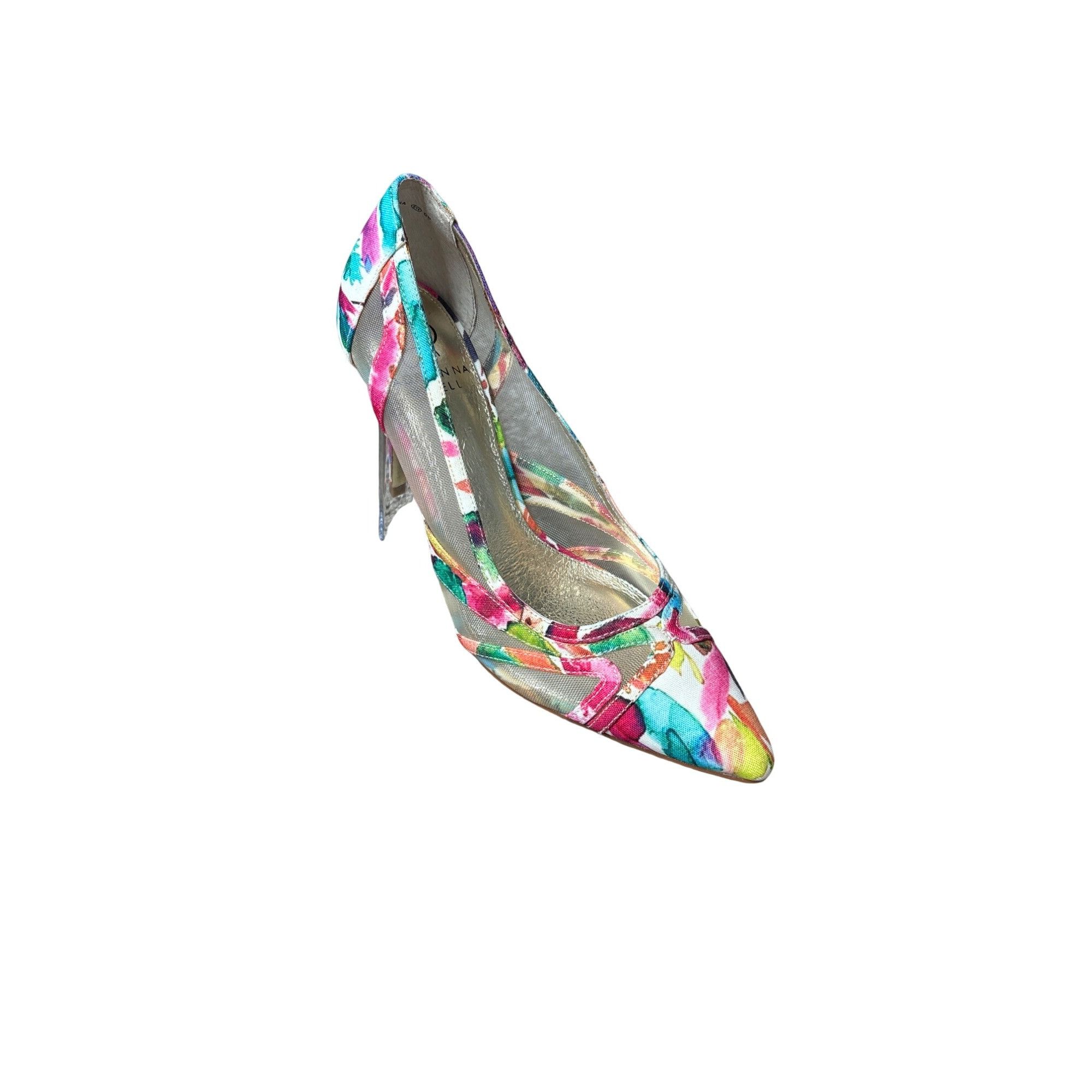 ADRIANNA PAPELL WOMEN'S AMAL WATERCOLOR FLORAL PUMPS