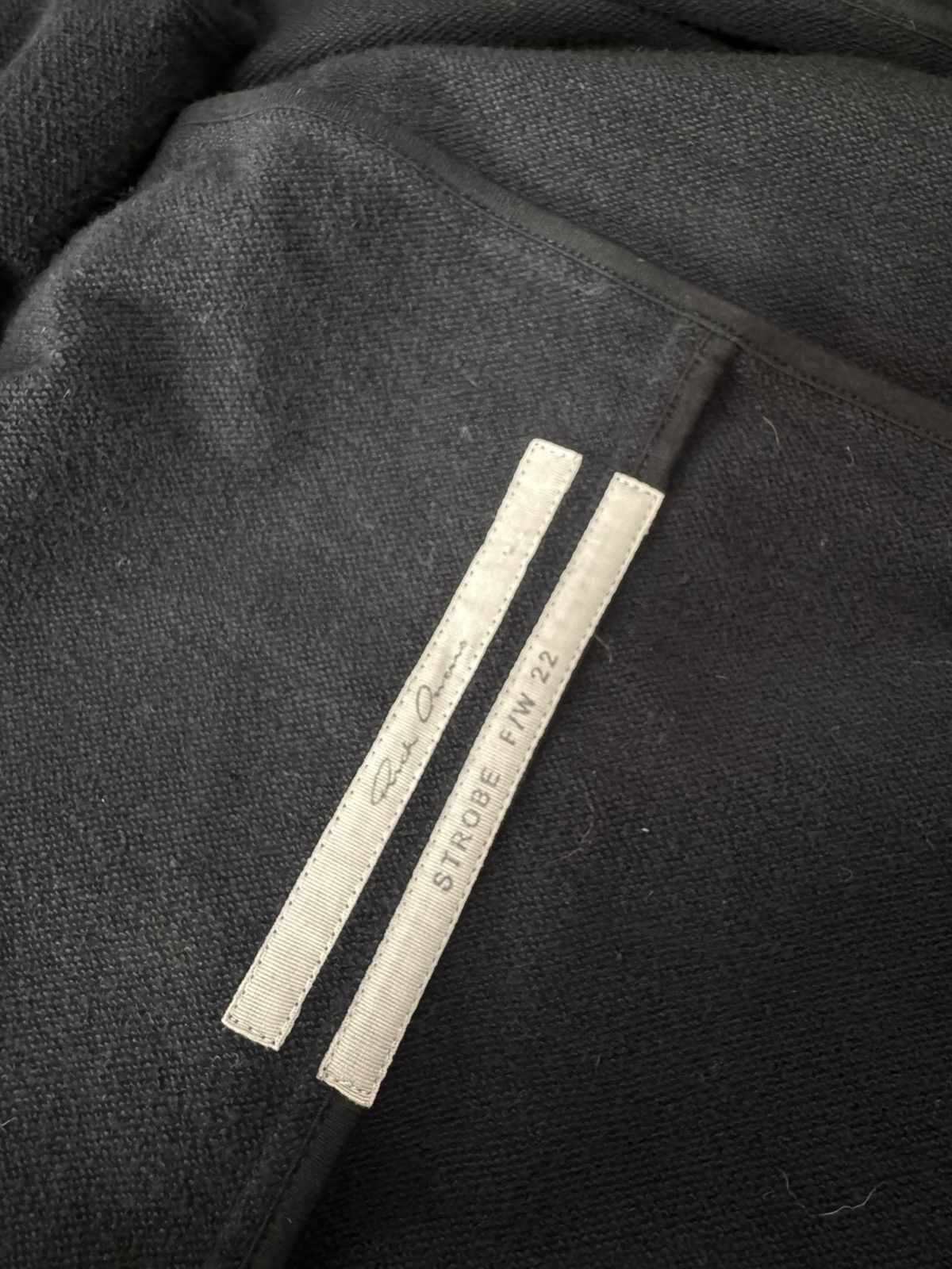 Rick Owens F/W 22 RICK OWENS JUMBO GIMP COAT Size US M / EU 48-50 / 2 - 12 Thumbnail