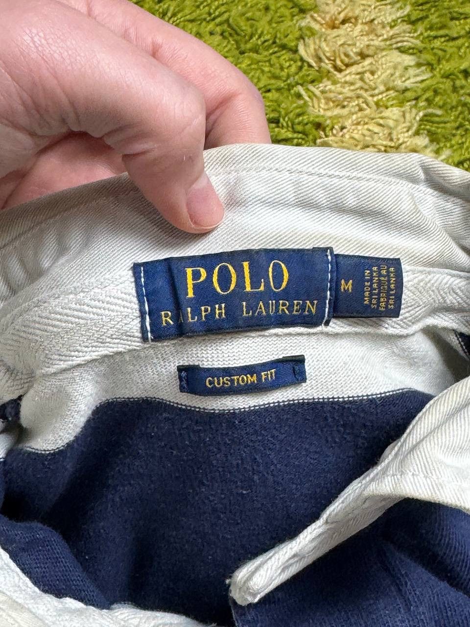 Rugby Ralph Lauren Vintage Polo Ralph Lauren Striped Rugby Long Sleeve Size US M / EU 48-50 / 2 - 7 Thumbnail