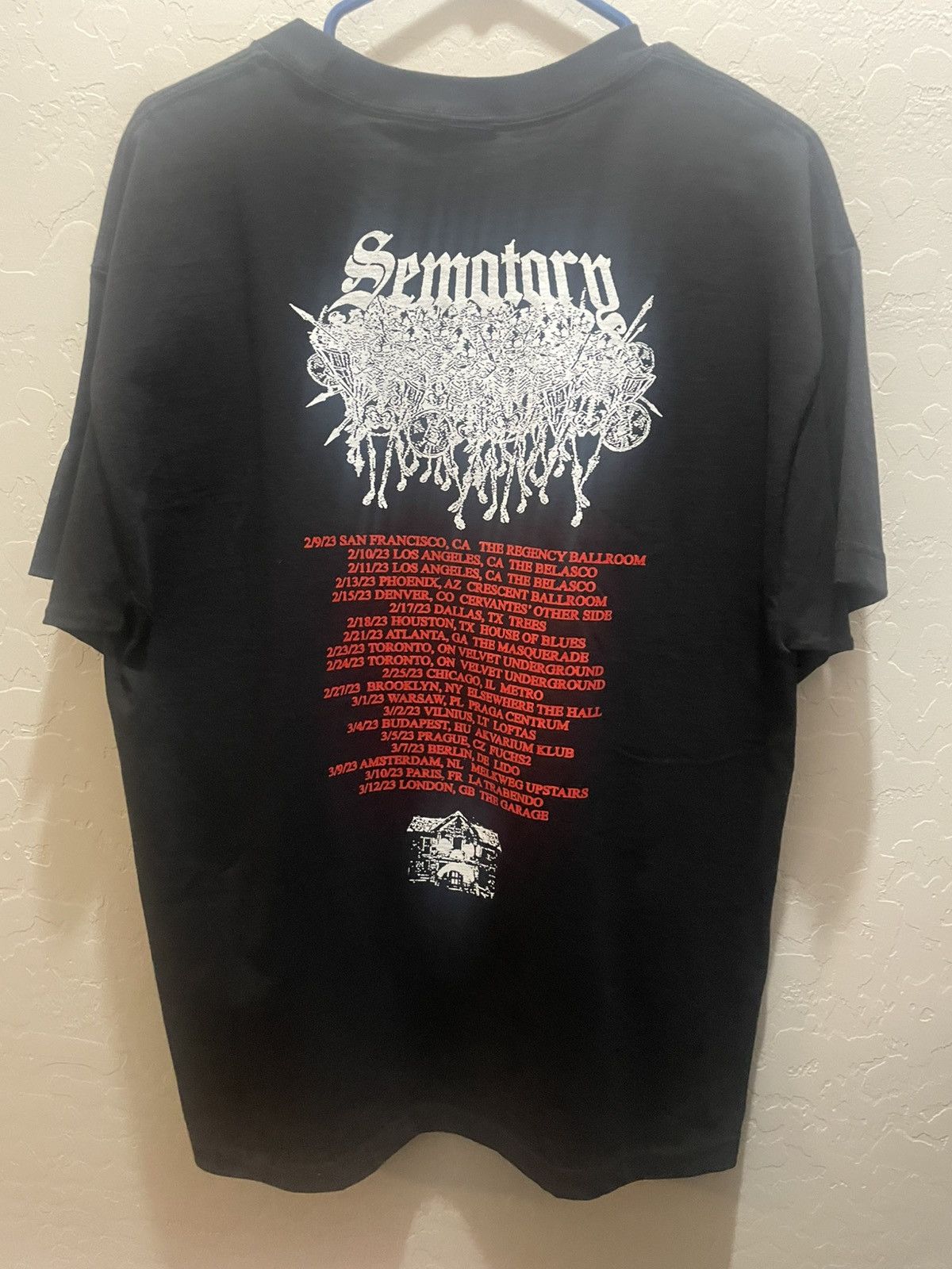 Goth Money × Haunted Mound Sematary butcher house tour tee Size US L / EU 52-54 / 3 - 2 Thumbnail