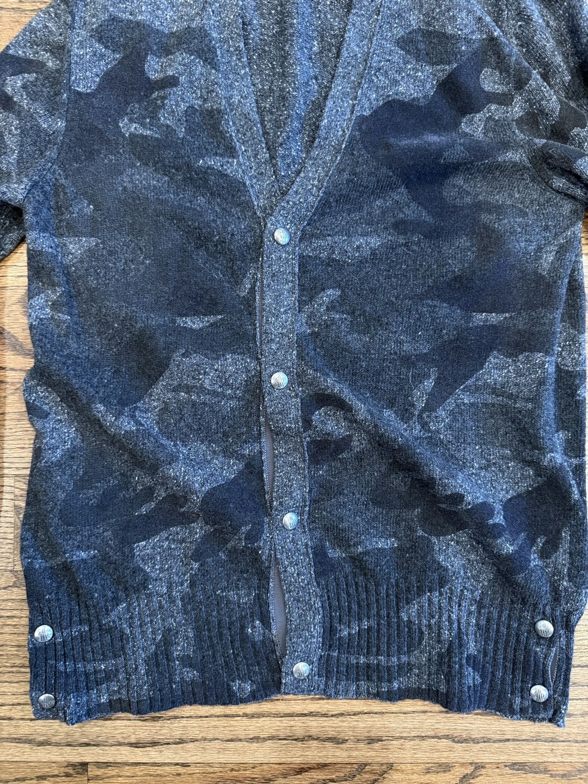Moncler Moncler Maglione Tricot Camo Cardigan Size US L / EU 52-54 / 3 - 2 Thumbnail