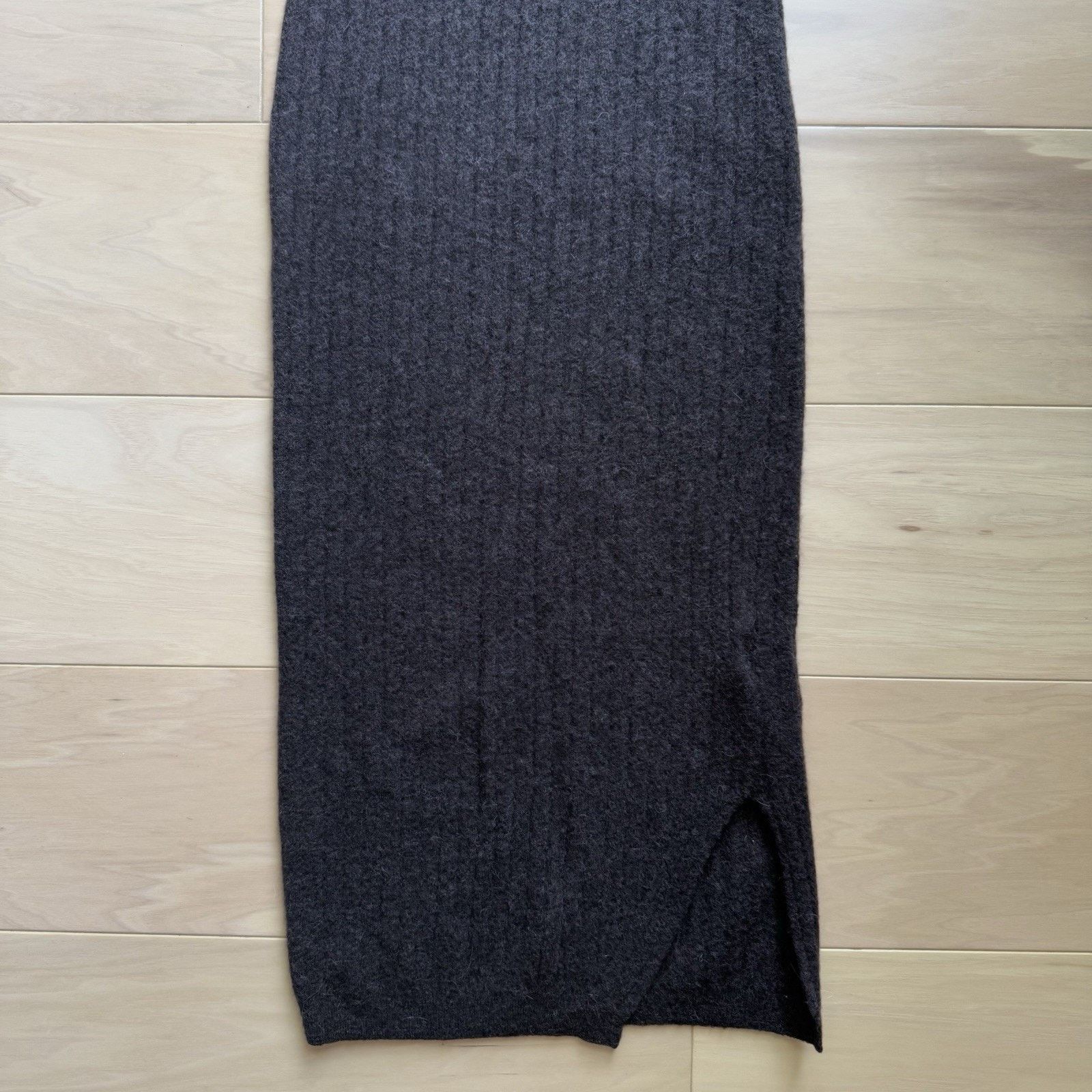 Allsaints × Designer All Saints Midi Wool Dress Women's Medium Brown Casual Glam Size M / US 6-8 / IT 42-44 - 4 Thumbnail