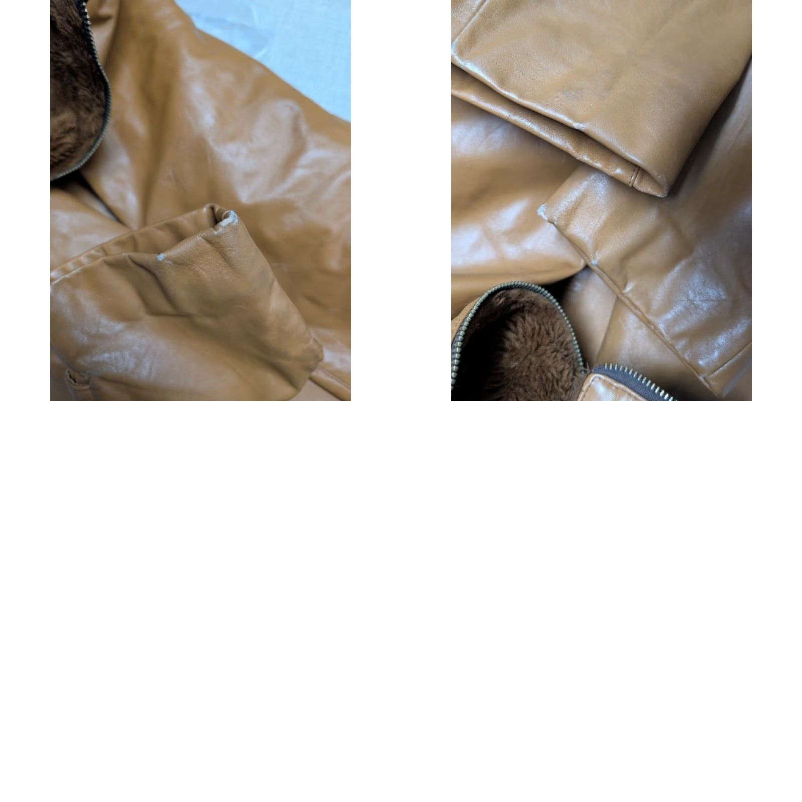 London Fog VINTAGE London Fog COAT Parka Leather Cowhide 42R M Browns Mens Size US M / EU 48-50 / 2 - 11 Thumbnail
