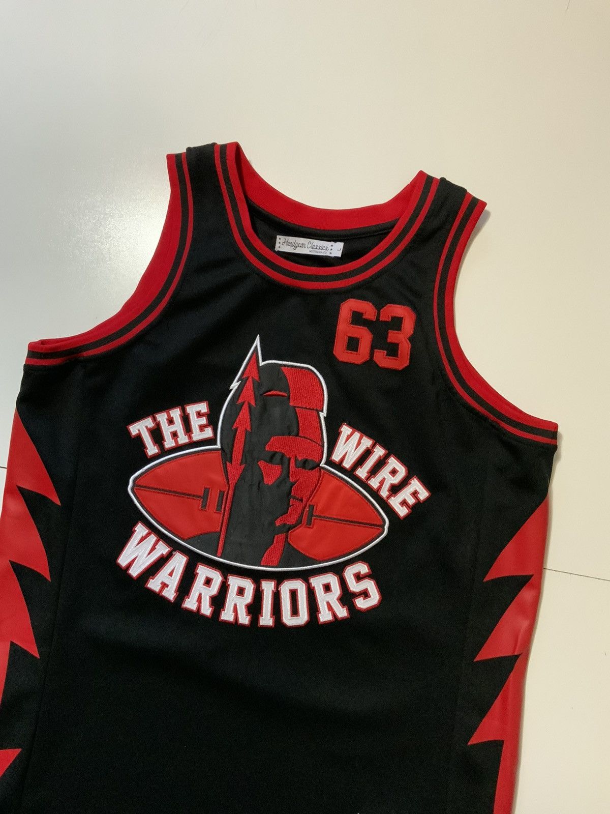 Other The Wire Omar Devon Little Warriors Basketball Jersey Size US L / EU 52-54 / 3 - 3 Thumbnail