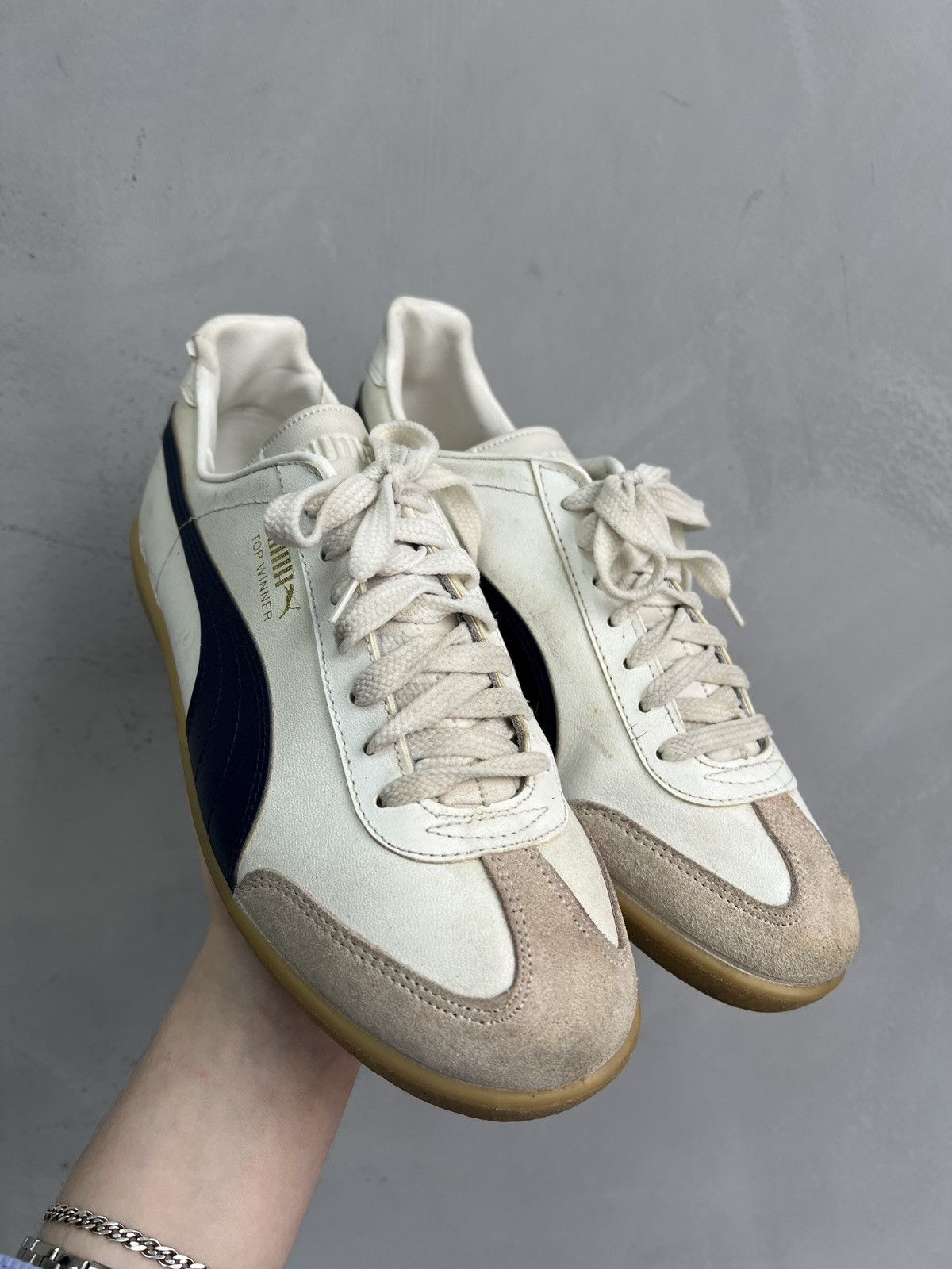 Puma Puma Vintage retro low trainers 90s west germany Size US 7.5 / EU 40-41 - 1 Thumbnail