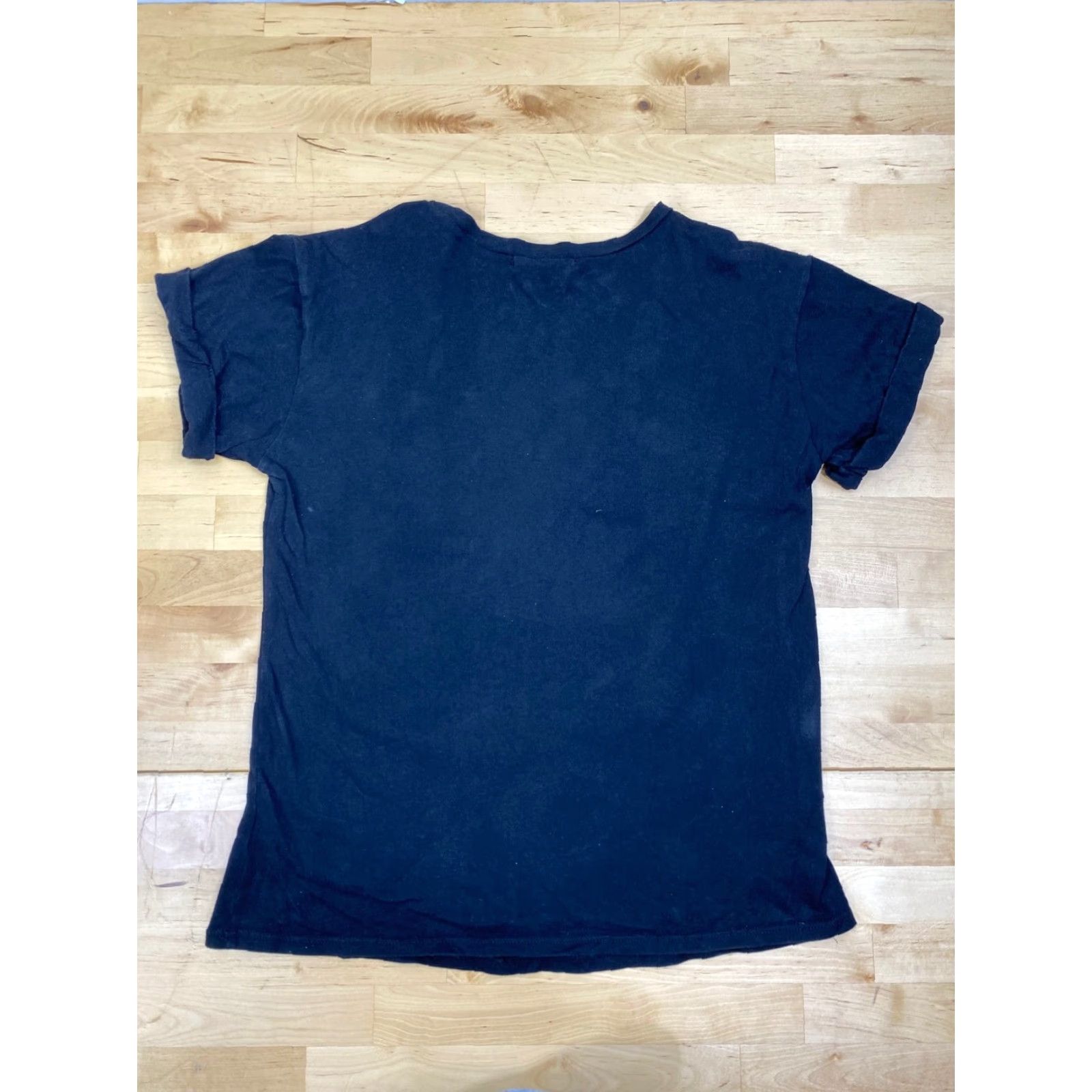 Sunflower VINTAGE French Pastry SUNFLOWER Bible Verse Black Shirt Womens XS Moon Size XS / US 0-2 / IT 36-38 - 3 Thumbnail