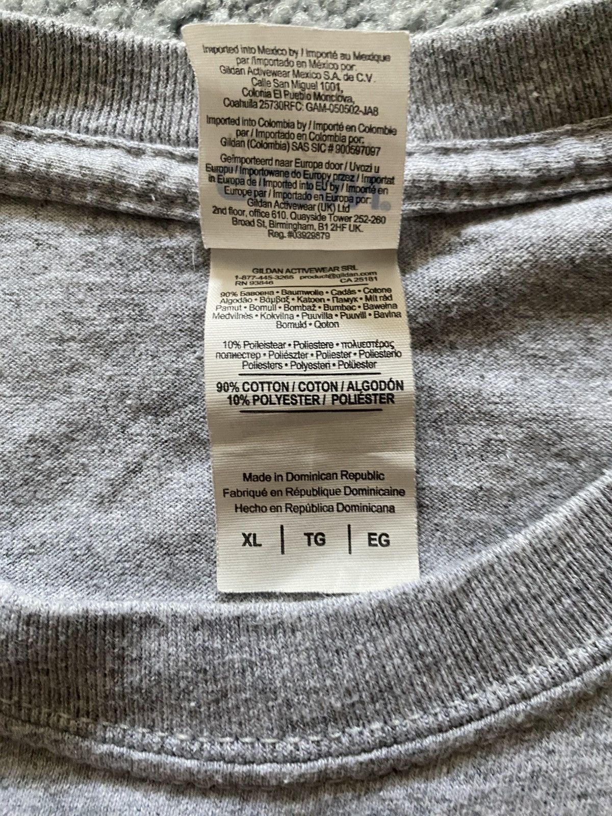 Band Tees Down to Nothing Gray XL Tee Merch Size US XL / EU 56 / 4 - 3 Thumbnail