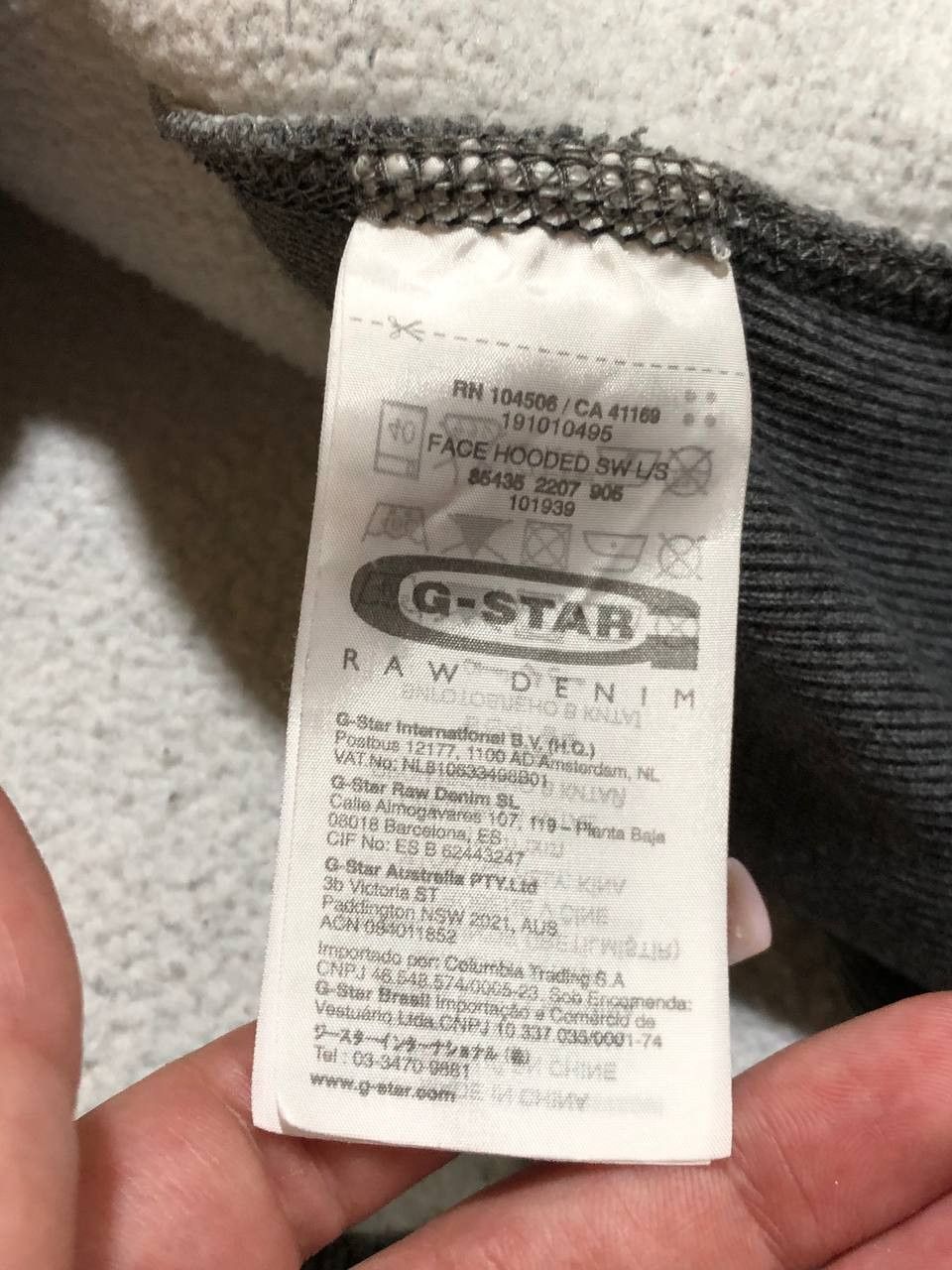G-Star Vintage G-Star Raw Big Y2K Logo Hoodie Size M Size US M / EU 48-50 / 2 - 3 Thumbnail