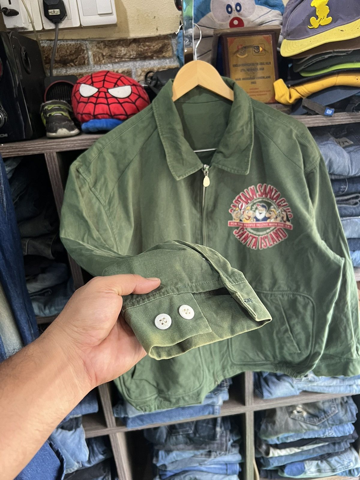Captain Santors 🔥Vintage Captain Santa Club Zipper Jacket Size US XL / EU 56 / 4 - 10 Thumbnail