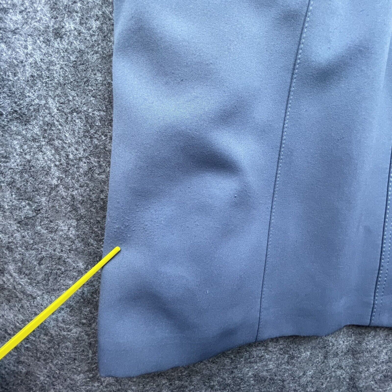 I. Magnin Vintage I Magnin Coat Large Blue Trench Flannel Forecaster Size L / US 10 / IT 46 - 6 Thumbnail