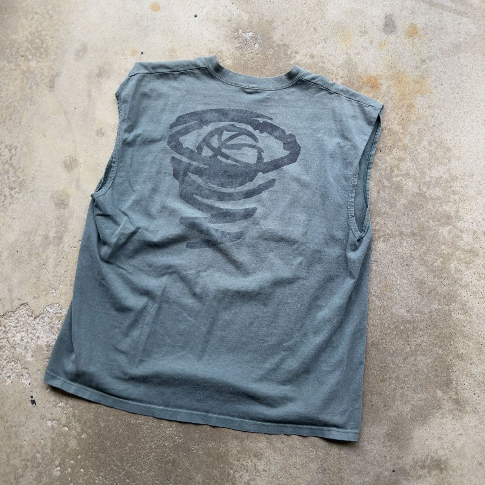 Nike Faded Nike Basketball Cut Off Tank Size US XL / EU 56 / 4 - 5 Thumbnail
