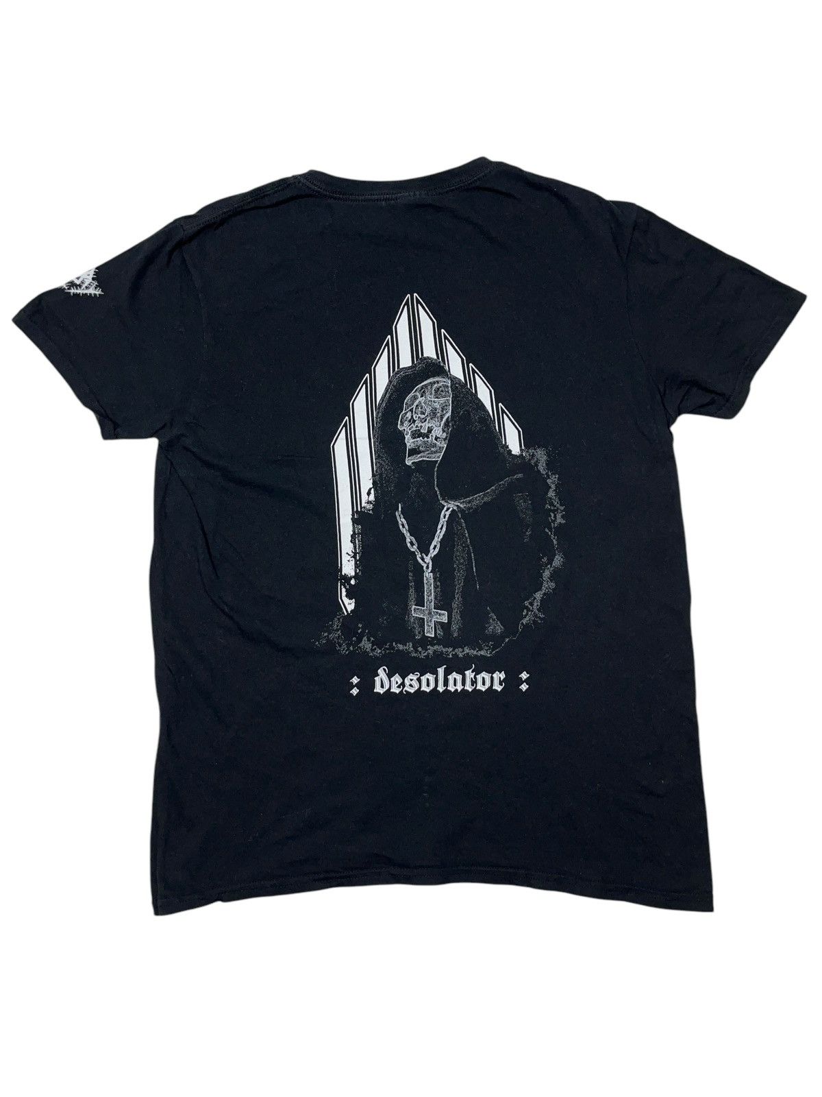 Band Tees × Vintage Death Worship Black Metal T-shirt Size US M / EU 48-50 / 2 - 2 Thumbnail