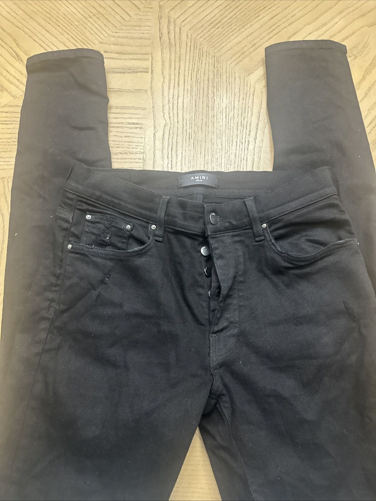 Amiri ❌ Amiri Jeans Black Skinny Men’s Size 32 Size US 32 / EU 48 - 10 Thumbnail