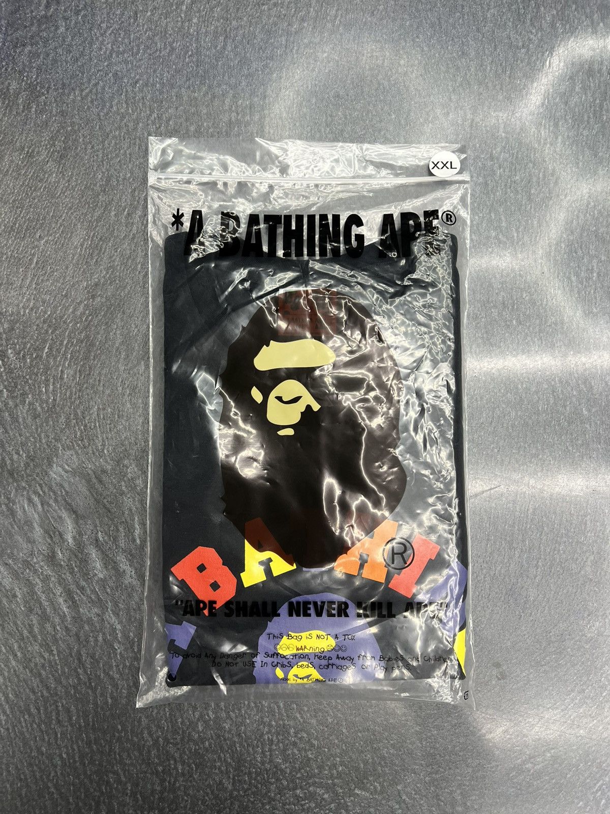 Bape Bape Colors College T-Shirt Size US XXL / EU 58 / 5 - 6 Thumbnail