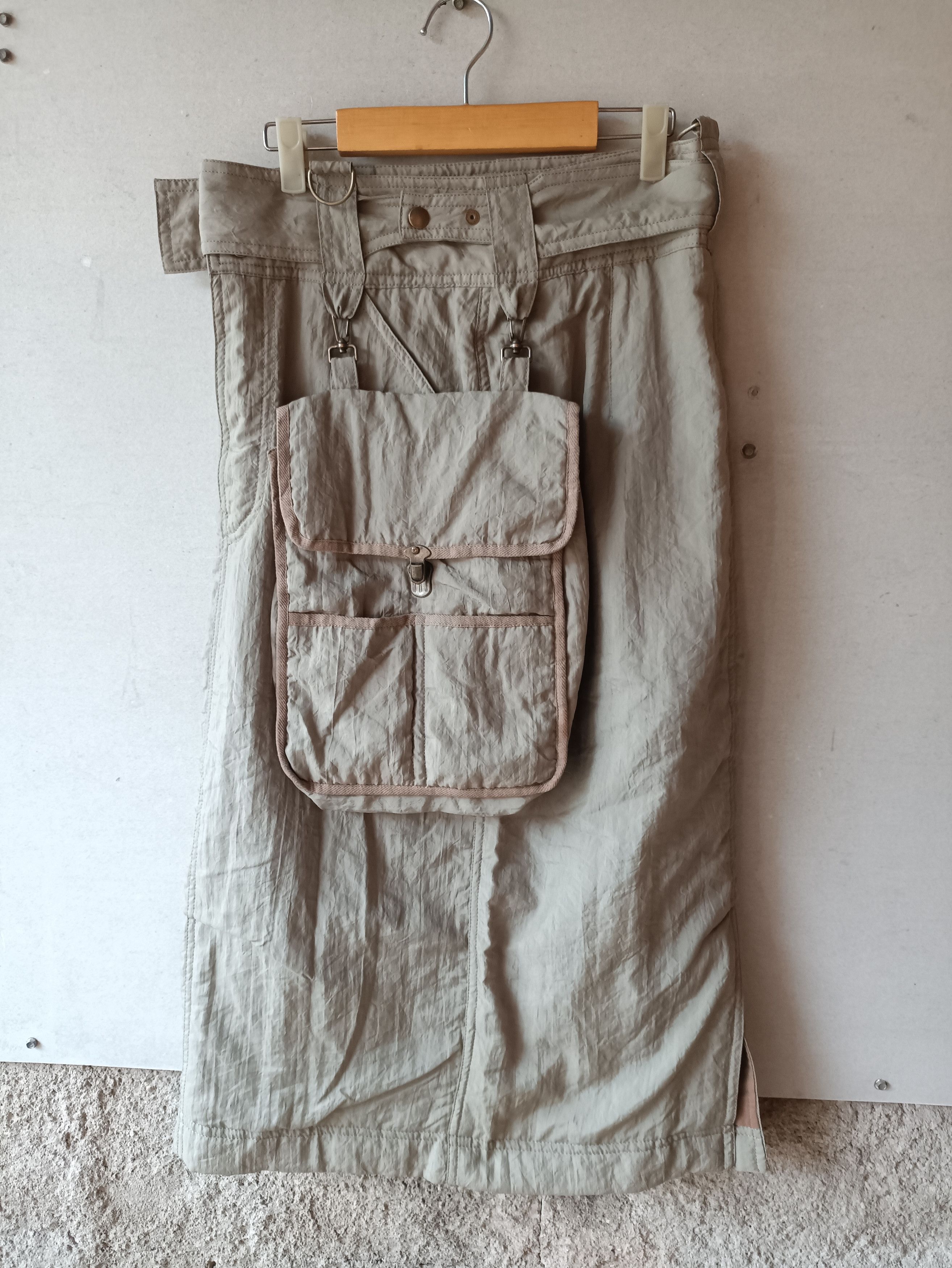 Issey Miyake 1980s Rare Hai Sporting Gear Camera Cargo Bag pocket Size 32" / US 10 / IT 46 - 2 Thumbnail