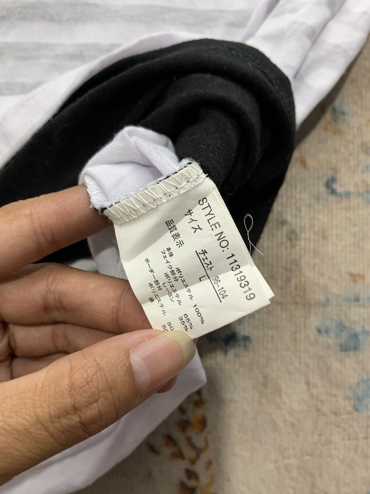 Beauty Beast × Hysteric Glamour × Japanese Brand Beaumere Double Layer Stripe Long Slevee Style Size US M / EU 48-50 / 2 - 6 Thumbnail
