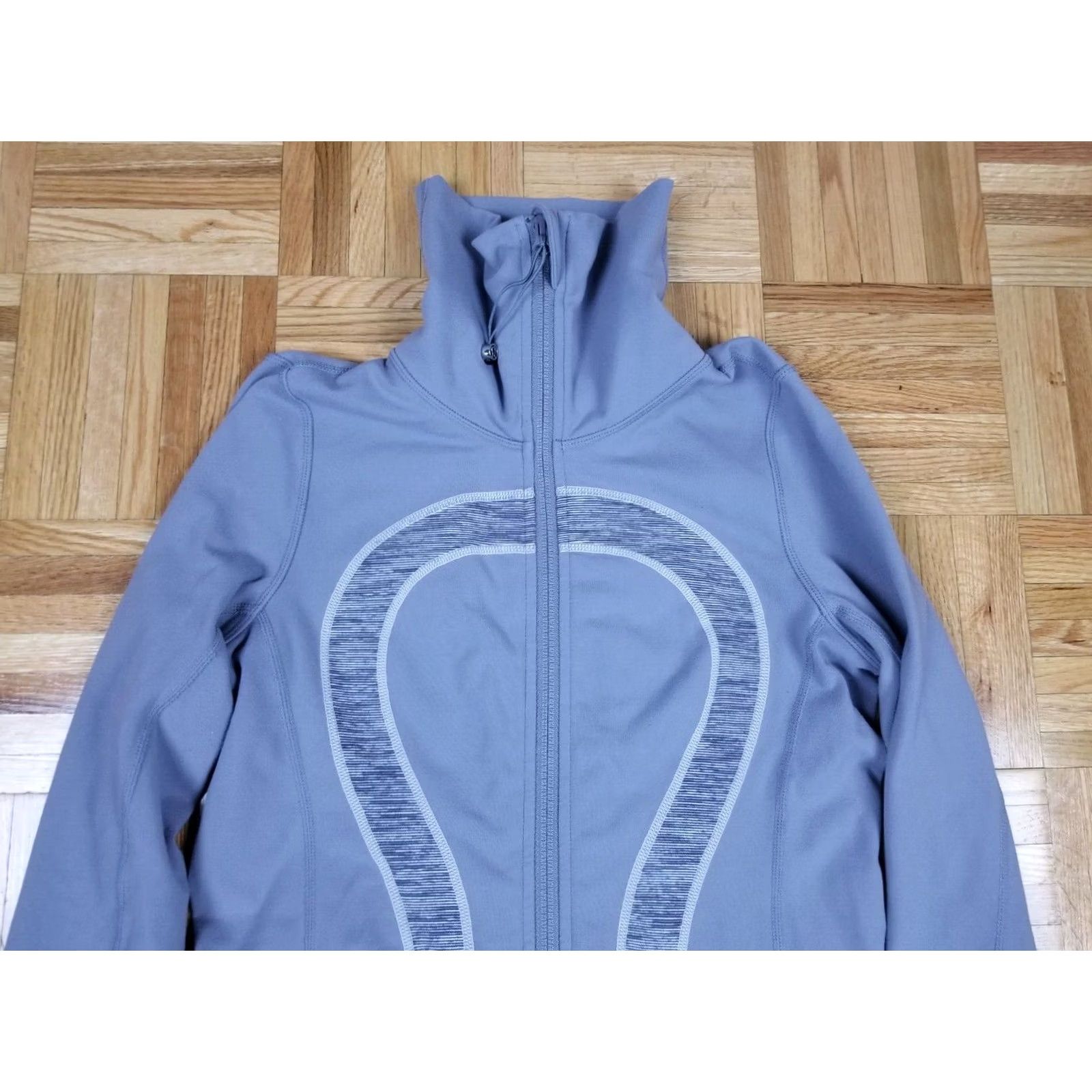 Lululemon VINTAGE LULULEMON YOGA FULL ZIP UP JACKET WOMEN'S L SZ Gray Jacket Womens 90s Retro Rock USA London Short? Size L / US 10 / IT 46 - 2 Thumbnail