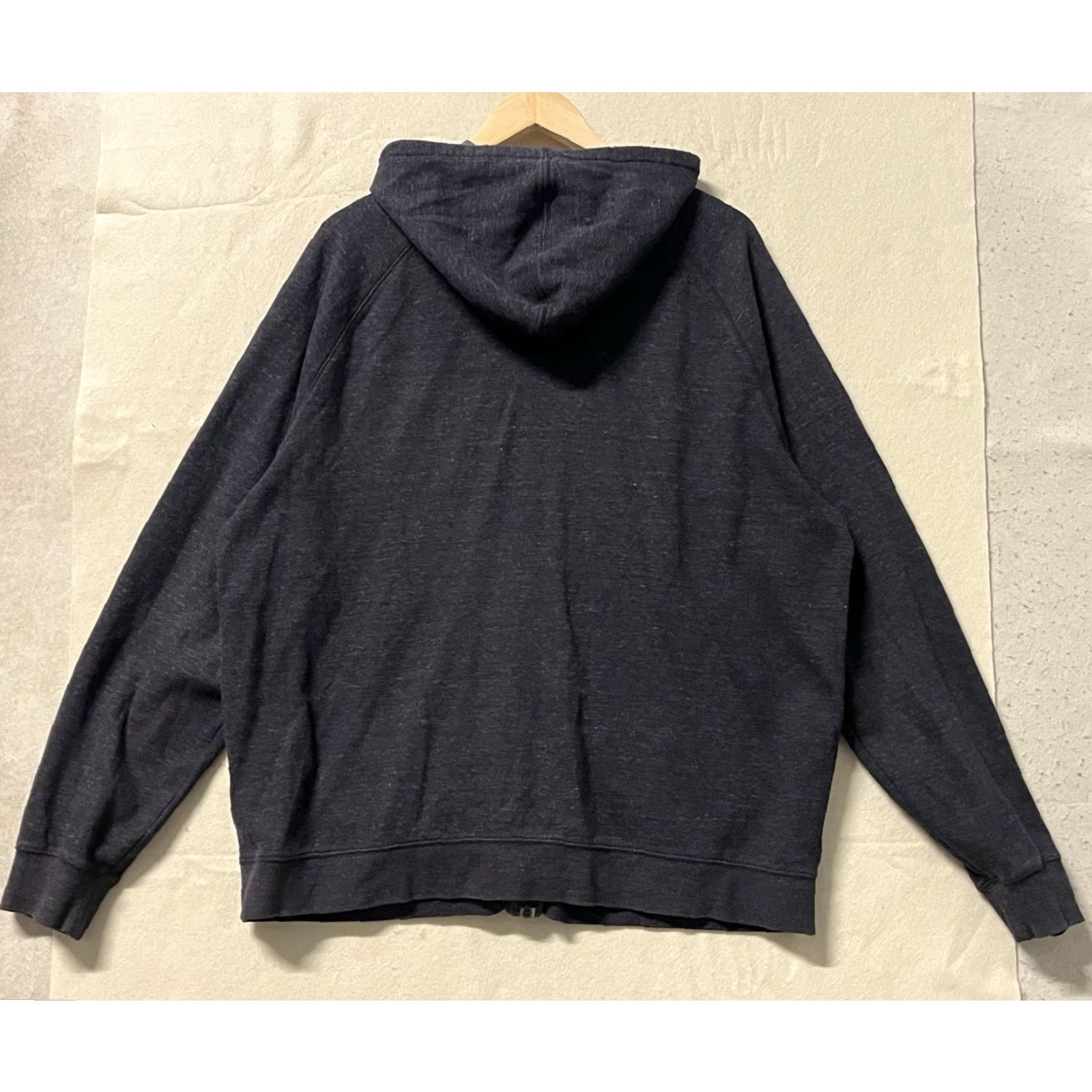 Vintage L.L. Bean Men's Dark Gray Full Zip Hoodie Long Sleeve XL Raglan Sleeve Zipper Logo Pullover Lightweight Activewear Stand-Up Collar Outdoor Size US XL / EU 56 / 4 - 2 Thumbnail