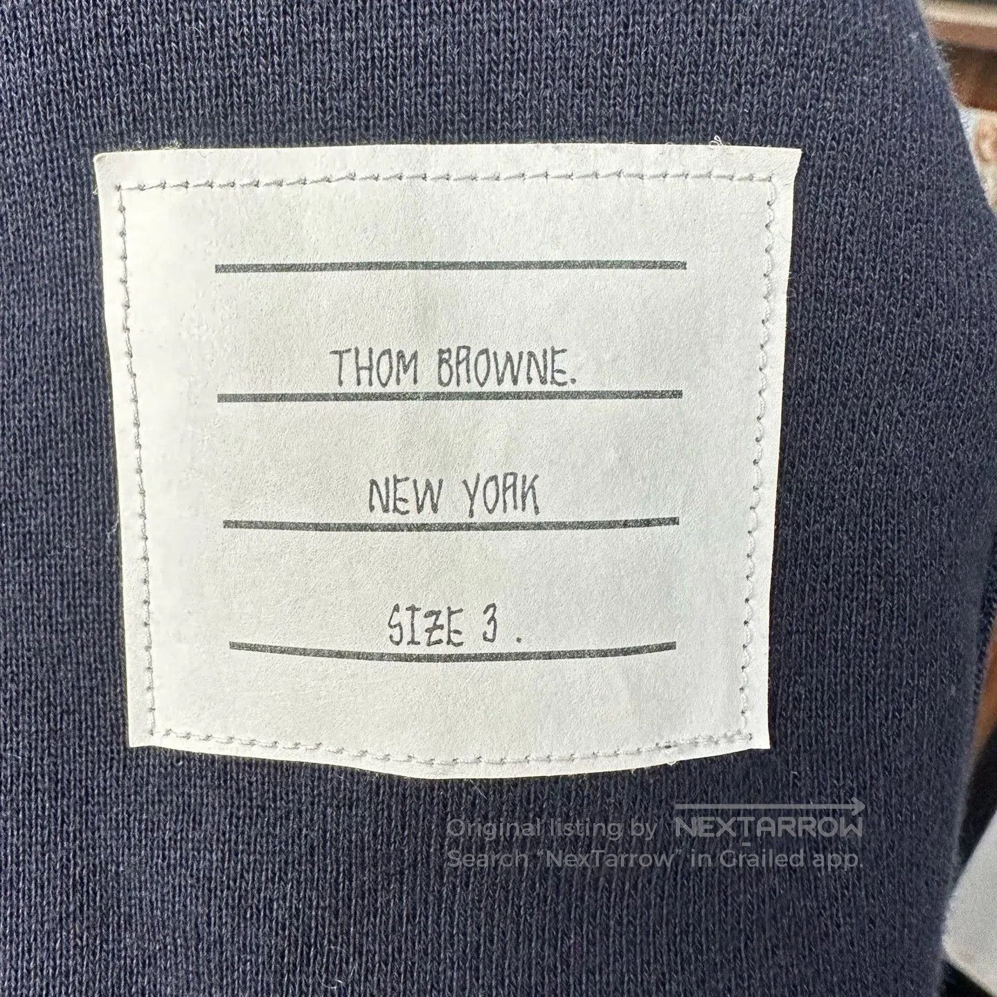 Thom Browne thom browne navy classic sweatshirt for men. Size US M / EU 48-50 / 2 - 5 Thumbnail