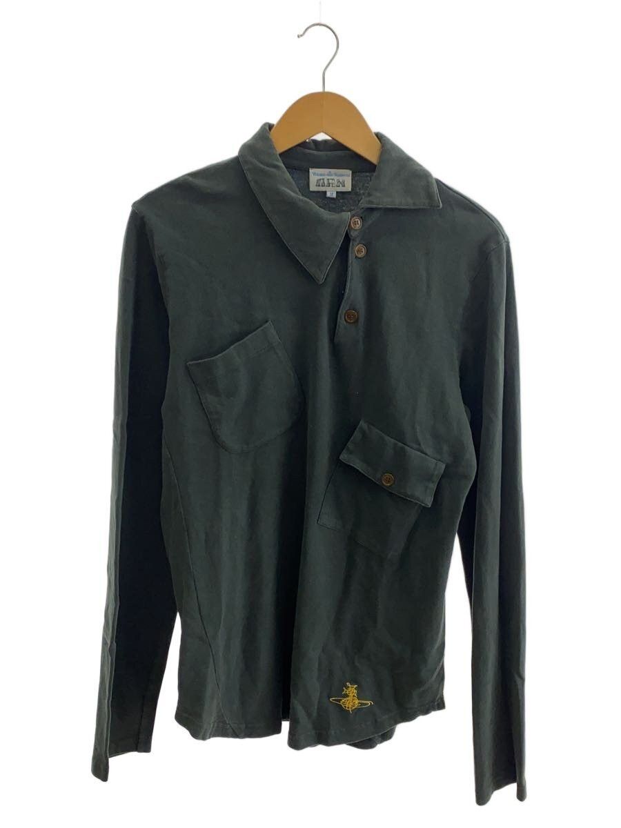 Vivienne Westwood Aymstetrical Pocket Orb Long Sleeve Polo Shirt Size US M / EU 48-50 / 2 - 1 Thumbnail