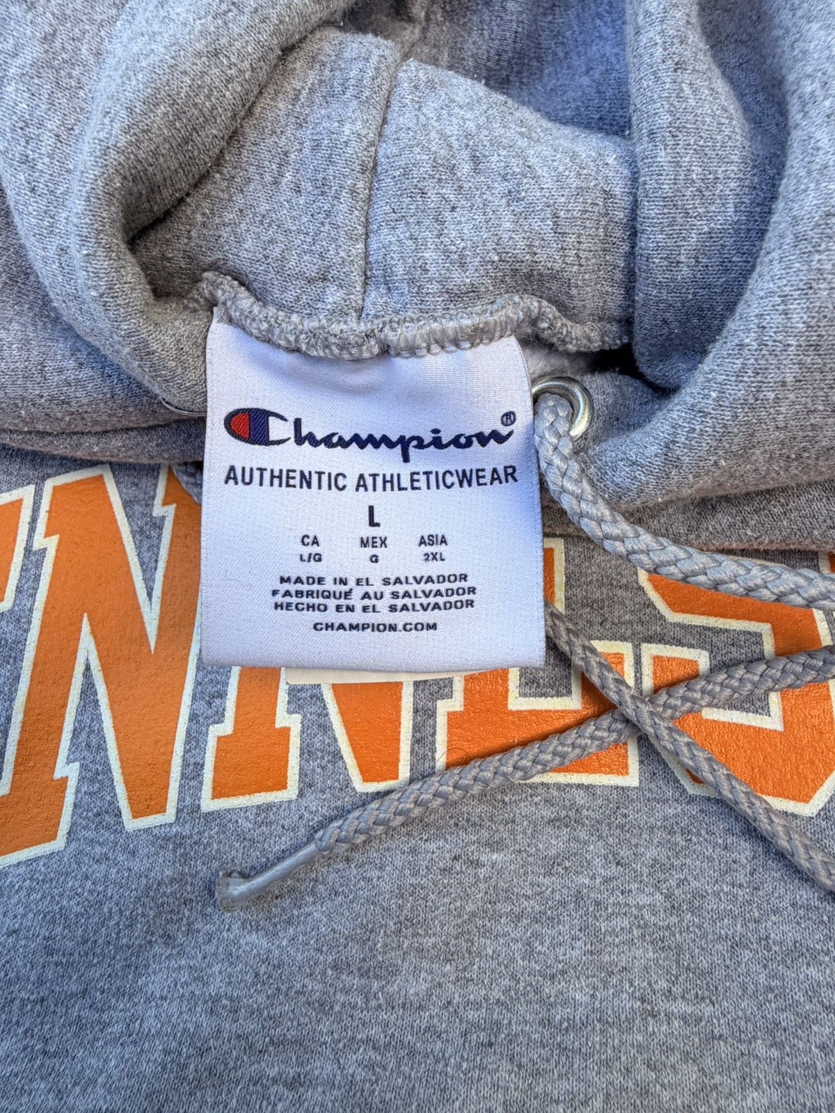 Champion Y2K Tennessee Champion Hoodie Size Large Size US L / EU 52-54 / 3 - 5 Thumbnail