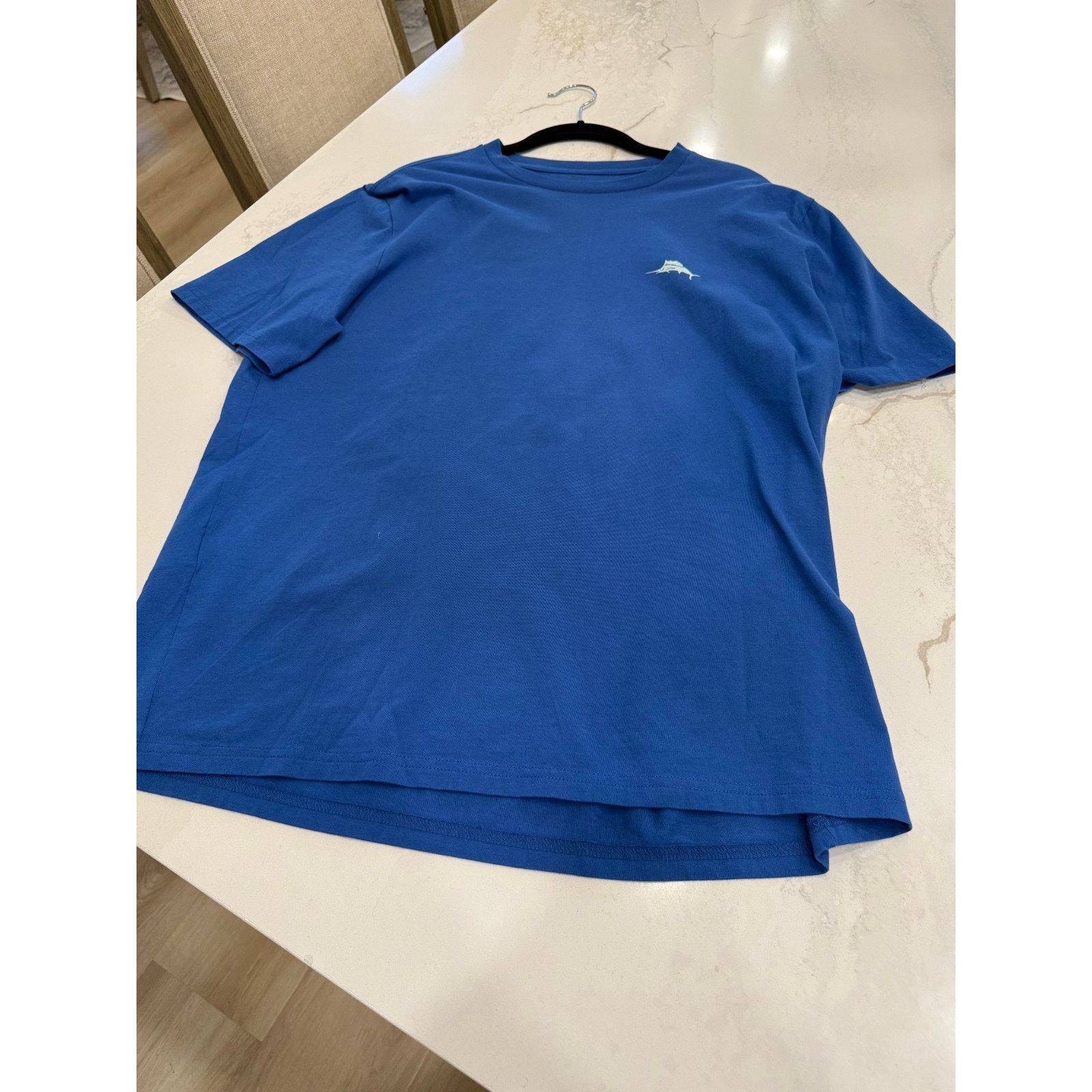 Tommy Bahama NEW TOMMY BAHAMA T-Shirt Marlin Rising Mens Medium Blue NWOT Size US M / EU 48-50 / 2 - 4 Thumbnail