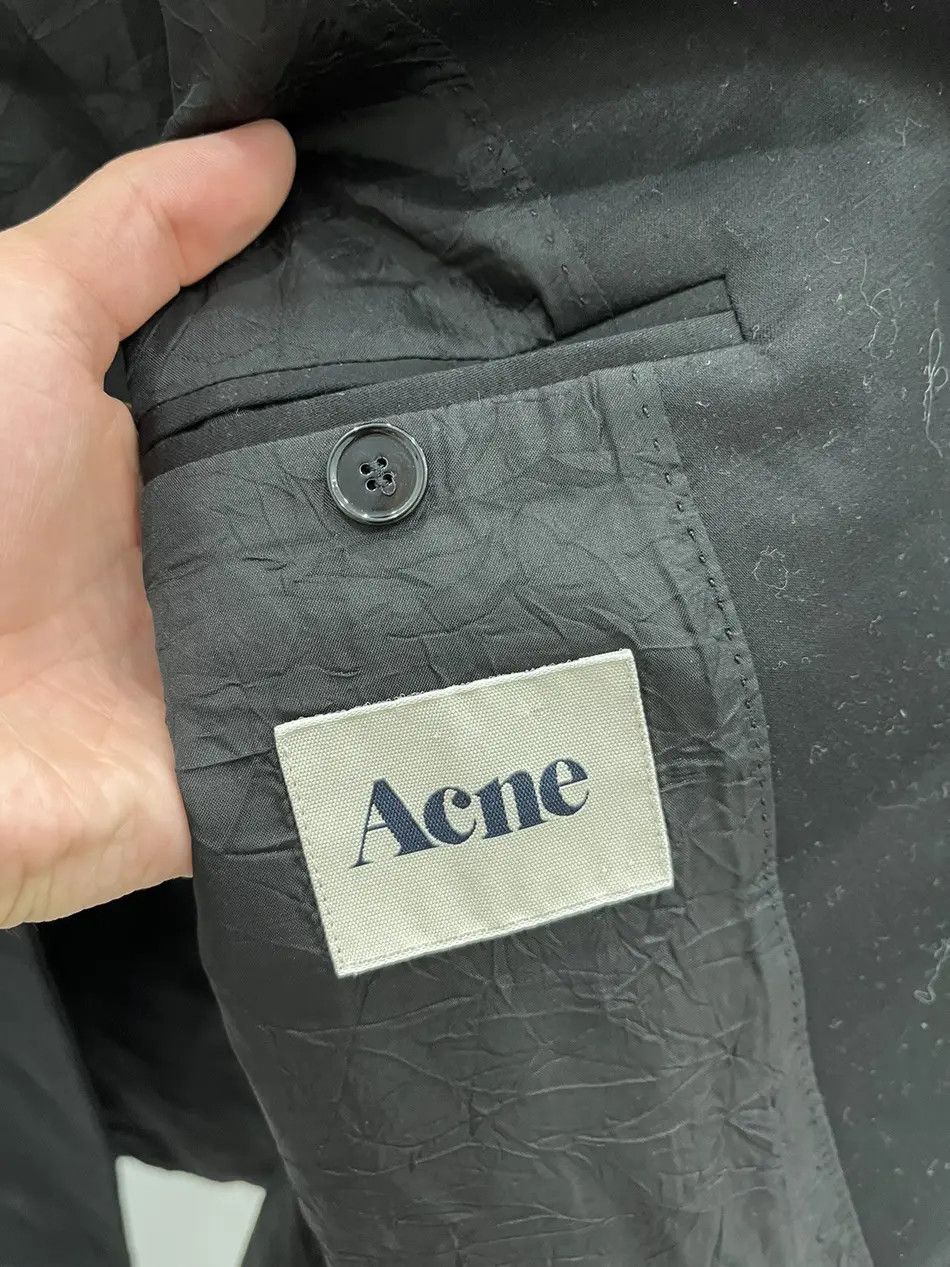 Acne Studios Acne Studios SS10 Black Blazer Size S / US 4 / IT 40 - 5 Thumbnail