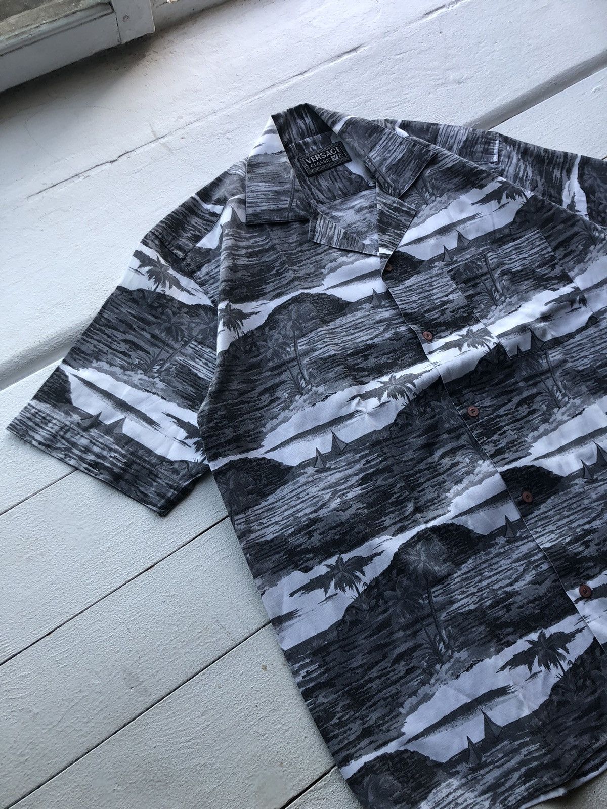 Versace Very rare Luxury Vintage Versace Classic V2 Archive Size US L / EU 52-54 / 3 - 2 Thumbnail