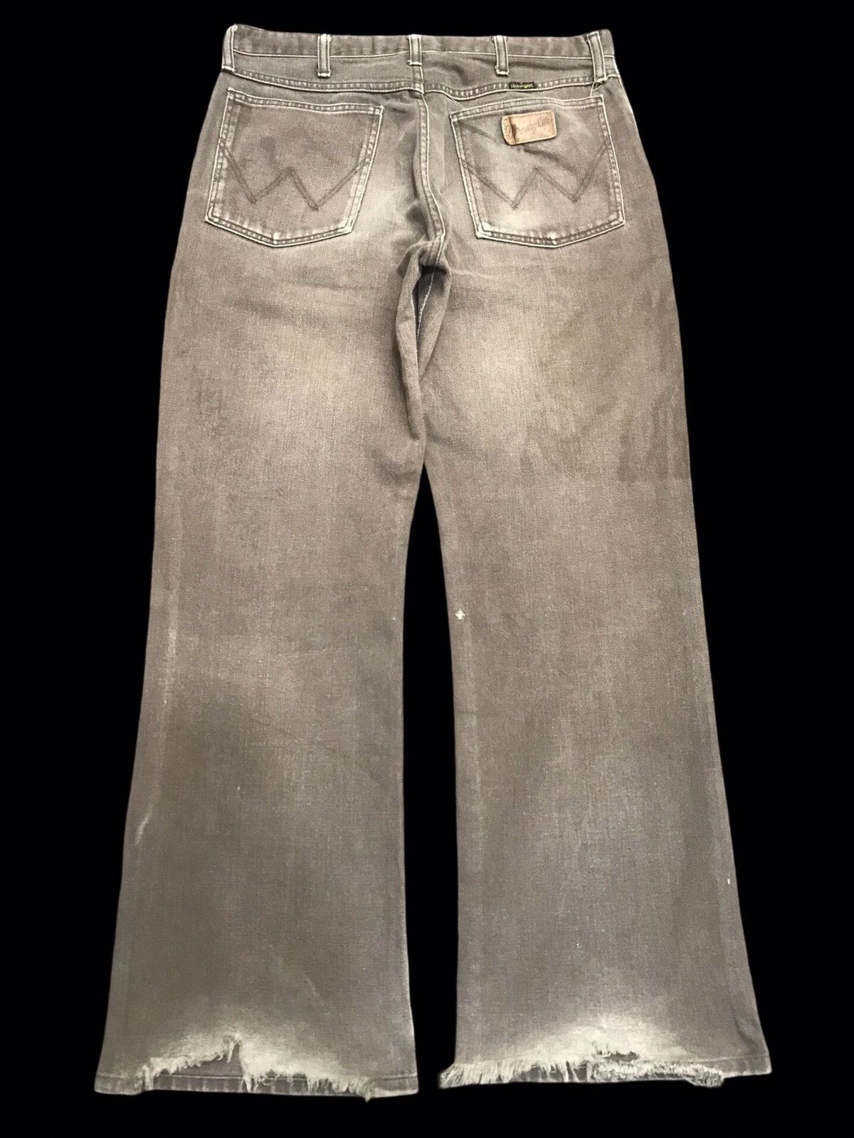 Vintage 💥FLARE💥Vintage Wrangler Cool Fades Flare Denim F139 Size US 32 / EU 48 - 8 Thumbnail